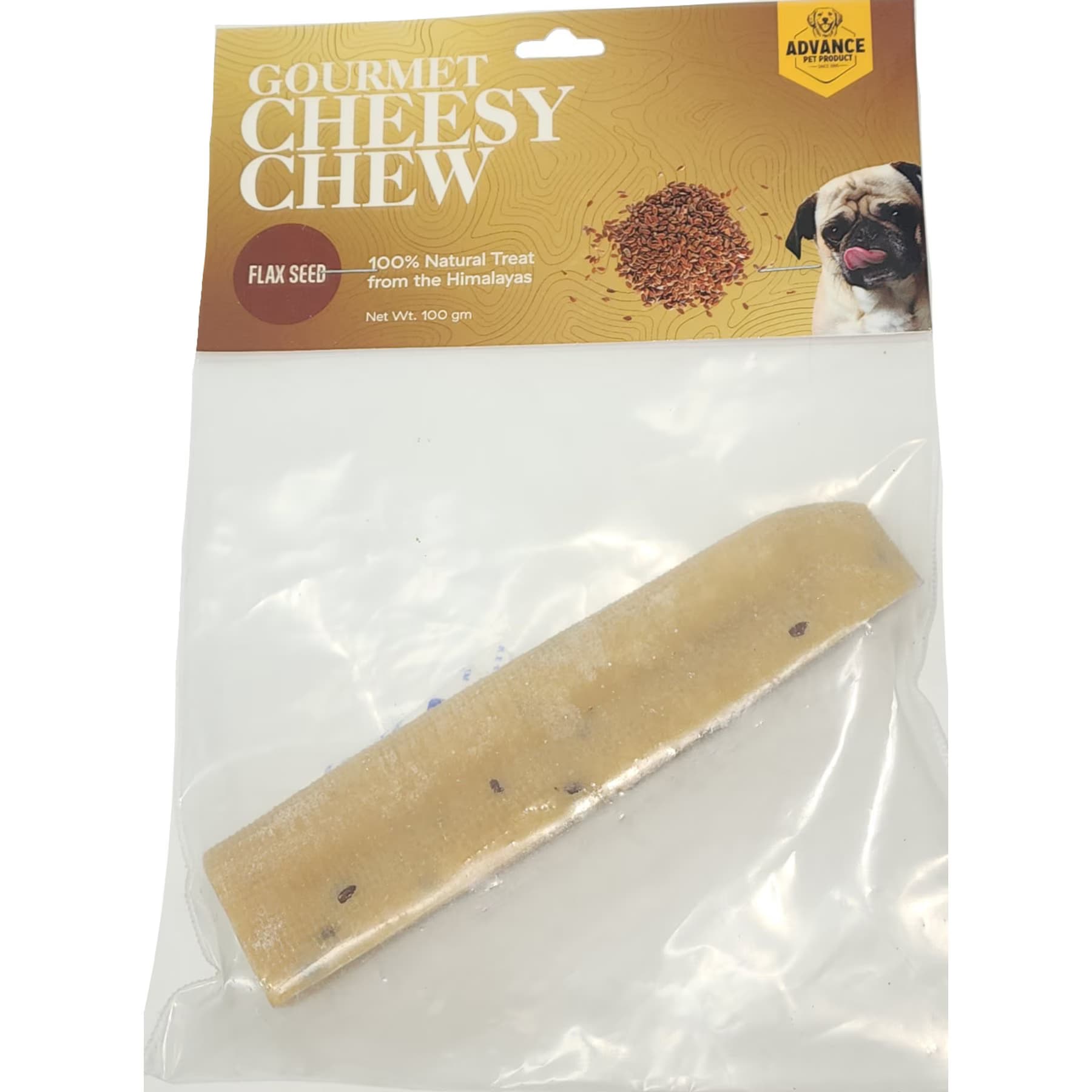 Advance Pet Product Advance Pet Product Gourmet Cheesy Flax Seed Himalayan Dog Chew