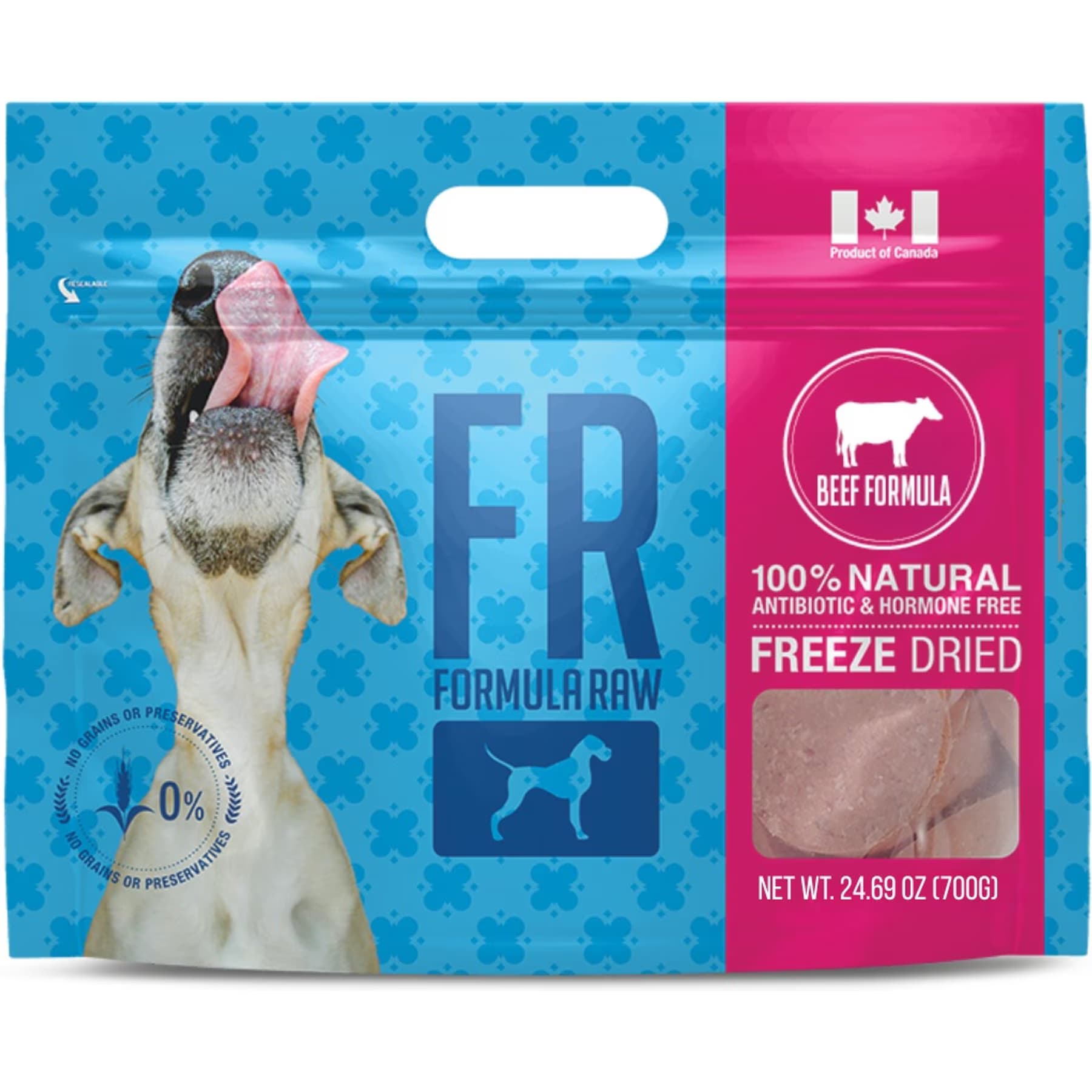 Formula Raw Formula Raw Beef Grain-Free Adult Freeze-Dried Raw Dog Food
