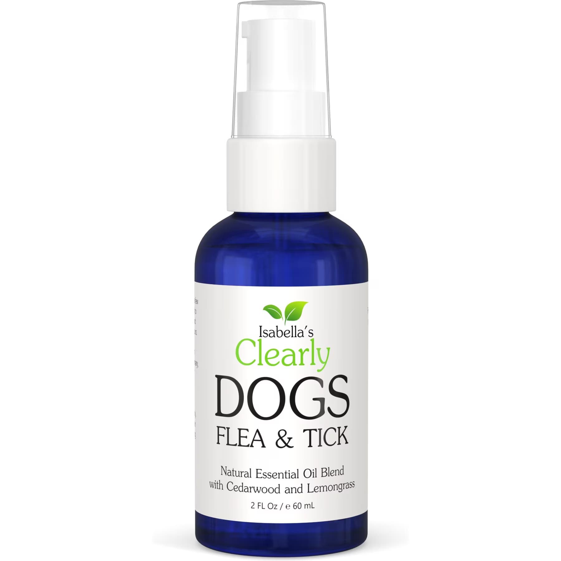 Isabella's Clearly Isabella’s Clearly Natural Flea & Tick Oil for Dogs, 2-fl oz bottle