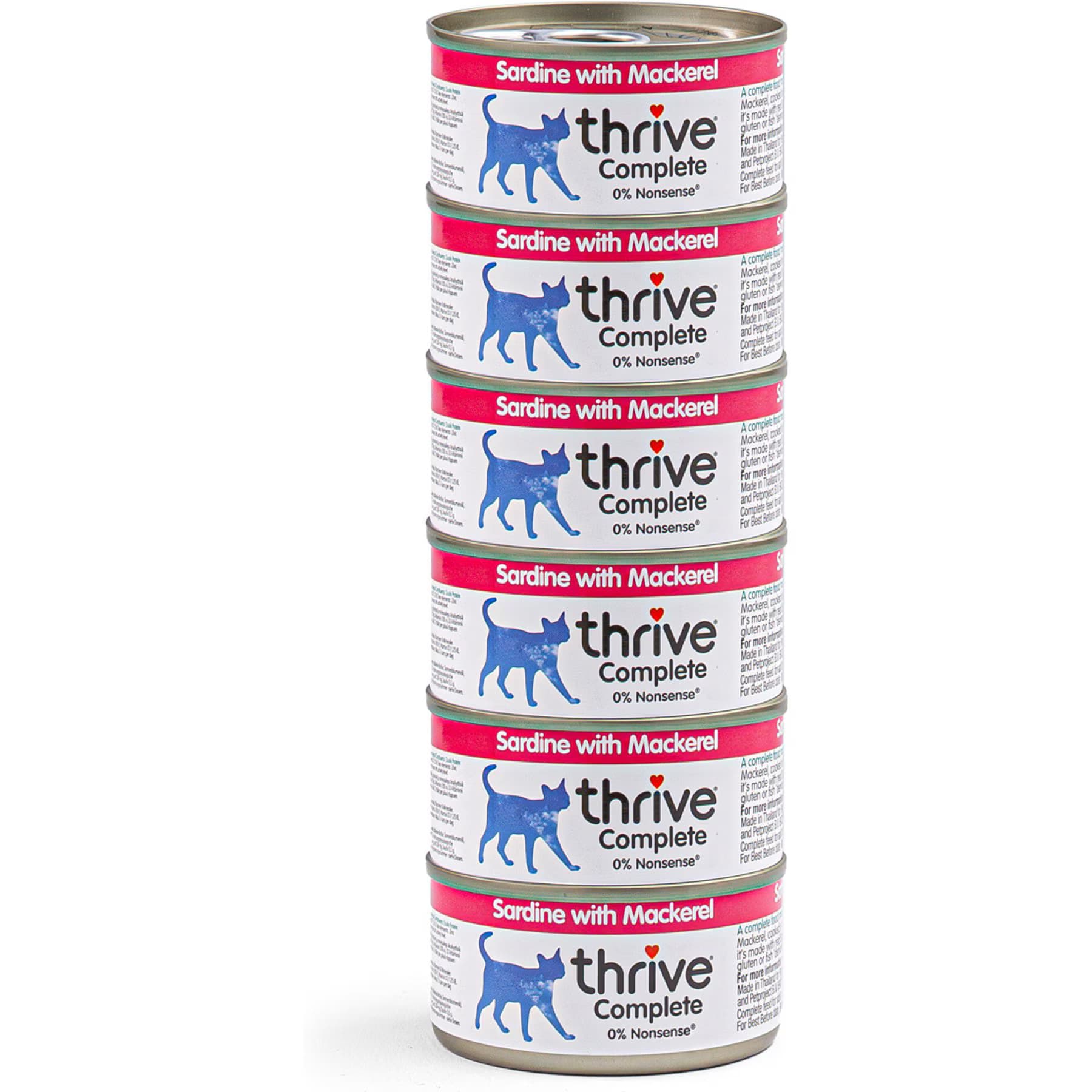 Thrive Sardine & Mackerel Bits in Broth Wet Cat Food — view 2