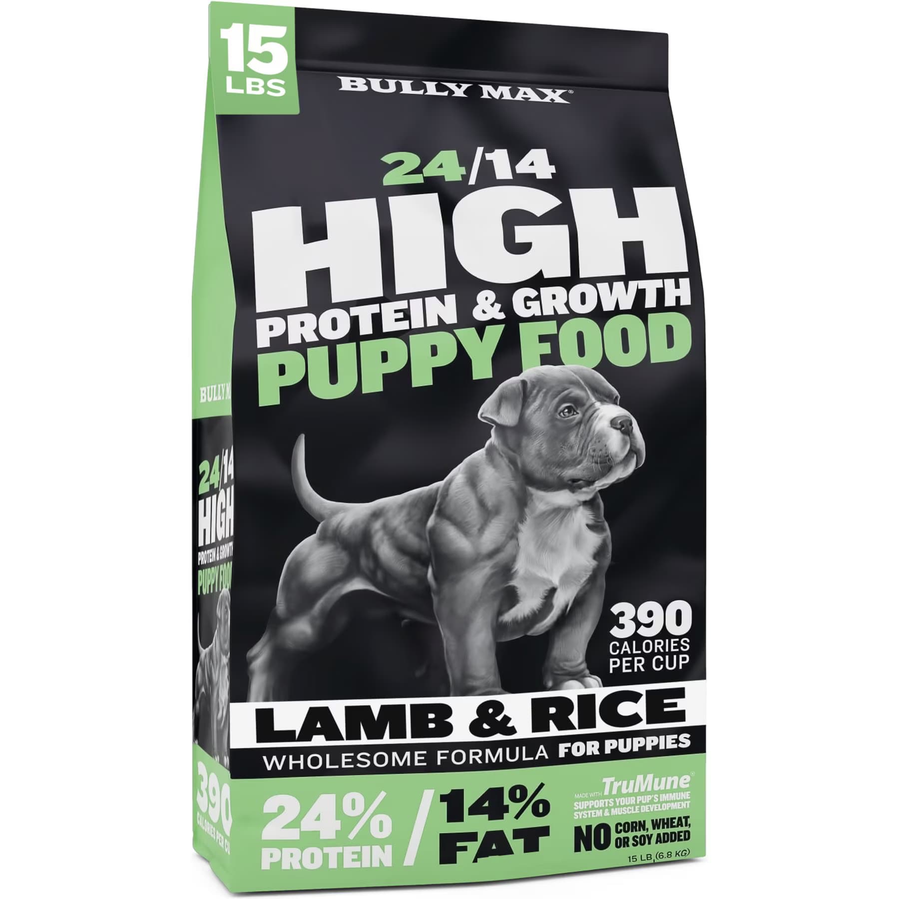 Bully Max Bully Max 24/14 High Protein & Growth Puppy Lamb Dry Dog Food