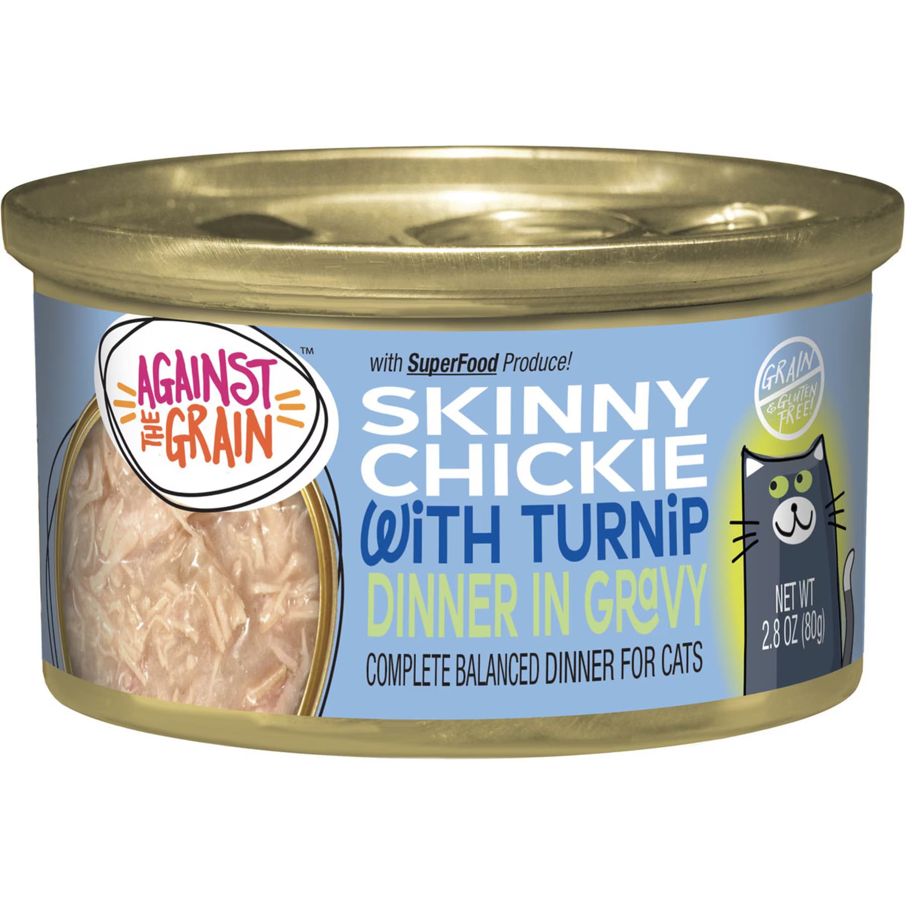Against the Grain Against the Grain Chicken Mayflower & Turnip Dinner Grain-Free Wet Cat Food