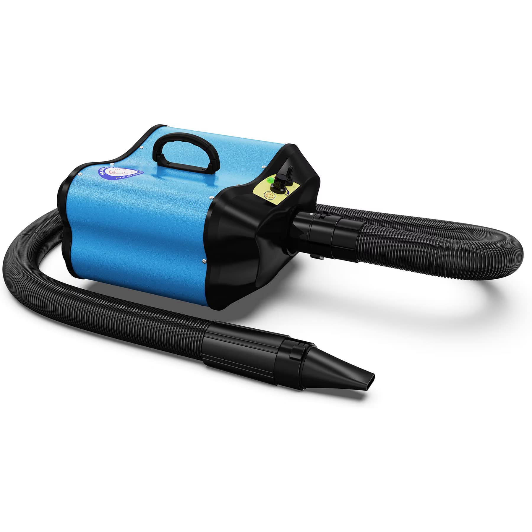 Flying Pig Grooming Flying Pig Grooming Double Dog Grooming Dryer, Teal Blue