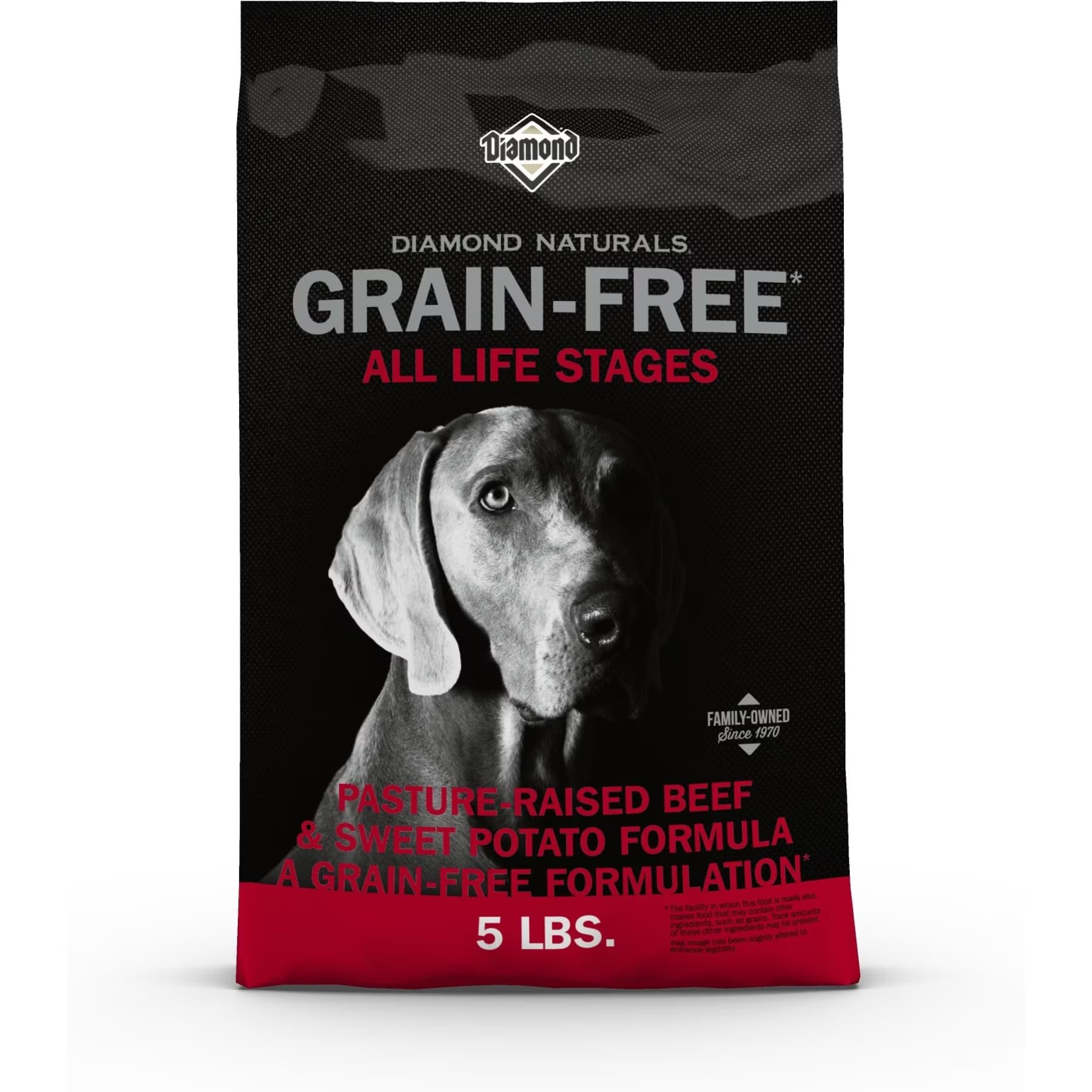 Diamond Diamond Naturals Grain-Free Beef & Sweet Potato Formula Dry Dog Food, 56-lb bundle