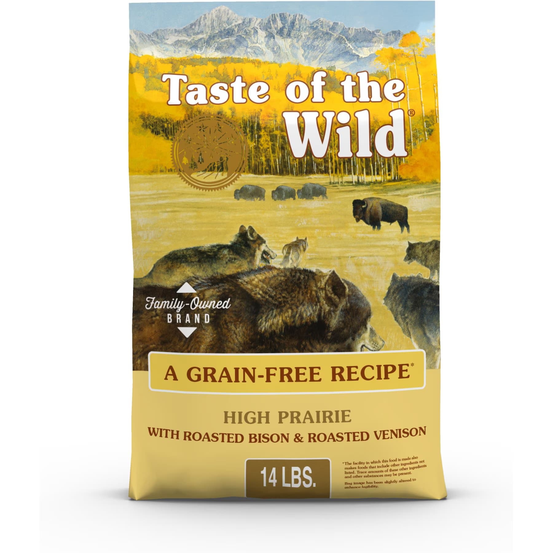 Taste of the Wild Taste of the Wild High Prairie Grain-Free Dry Dog Food, 56-lb bundle