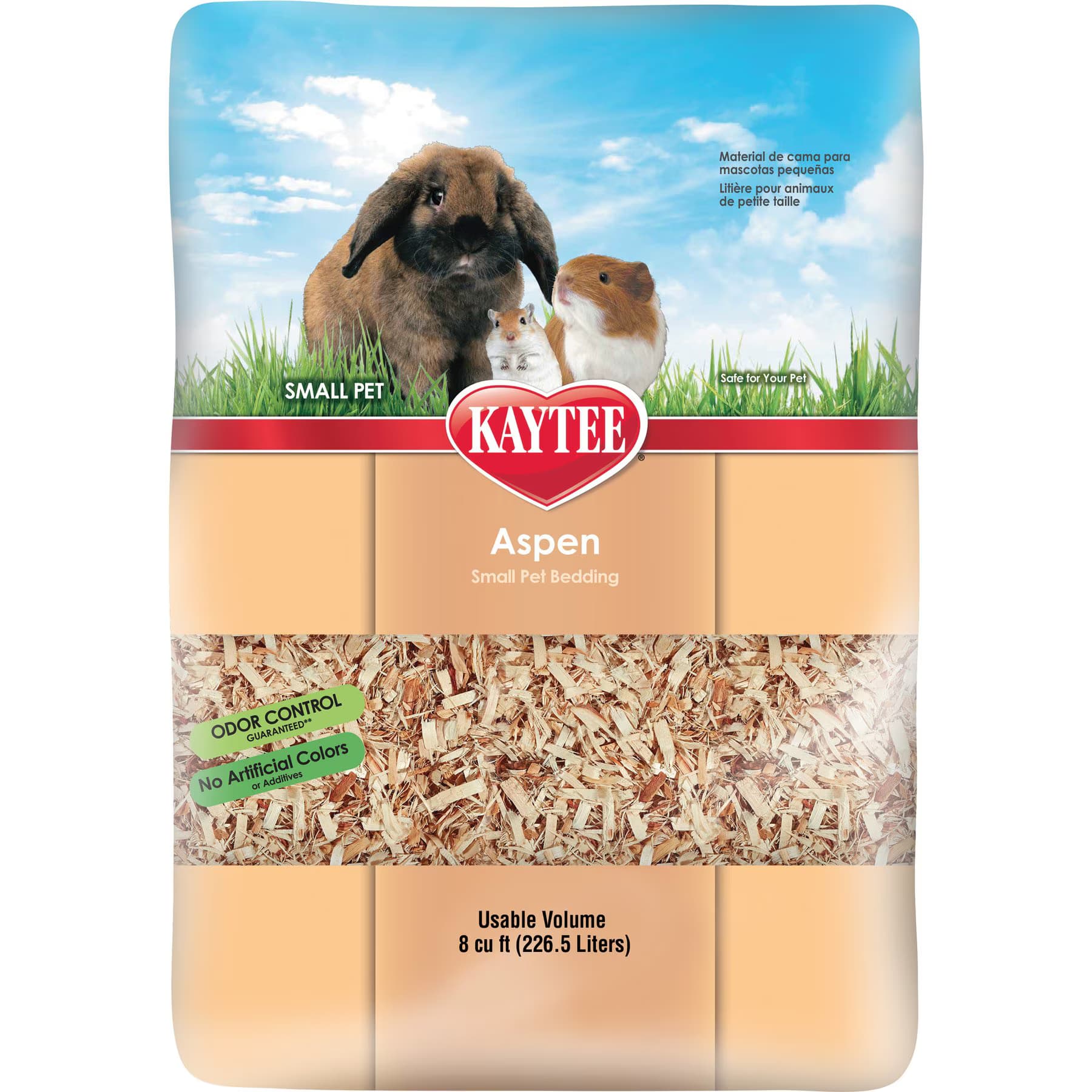 Kaytee Kaytee Aspen Small Animal Bedding, 226.5-L
