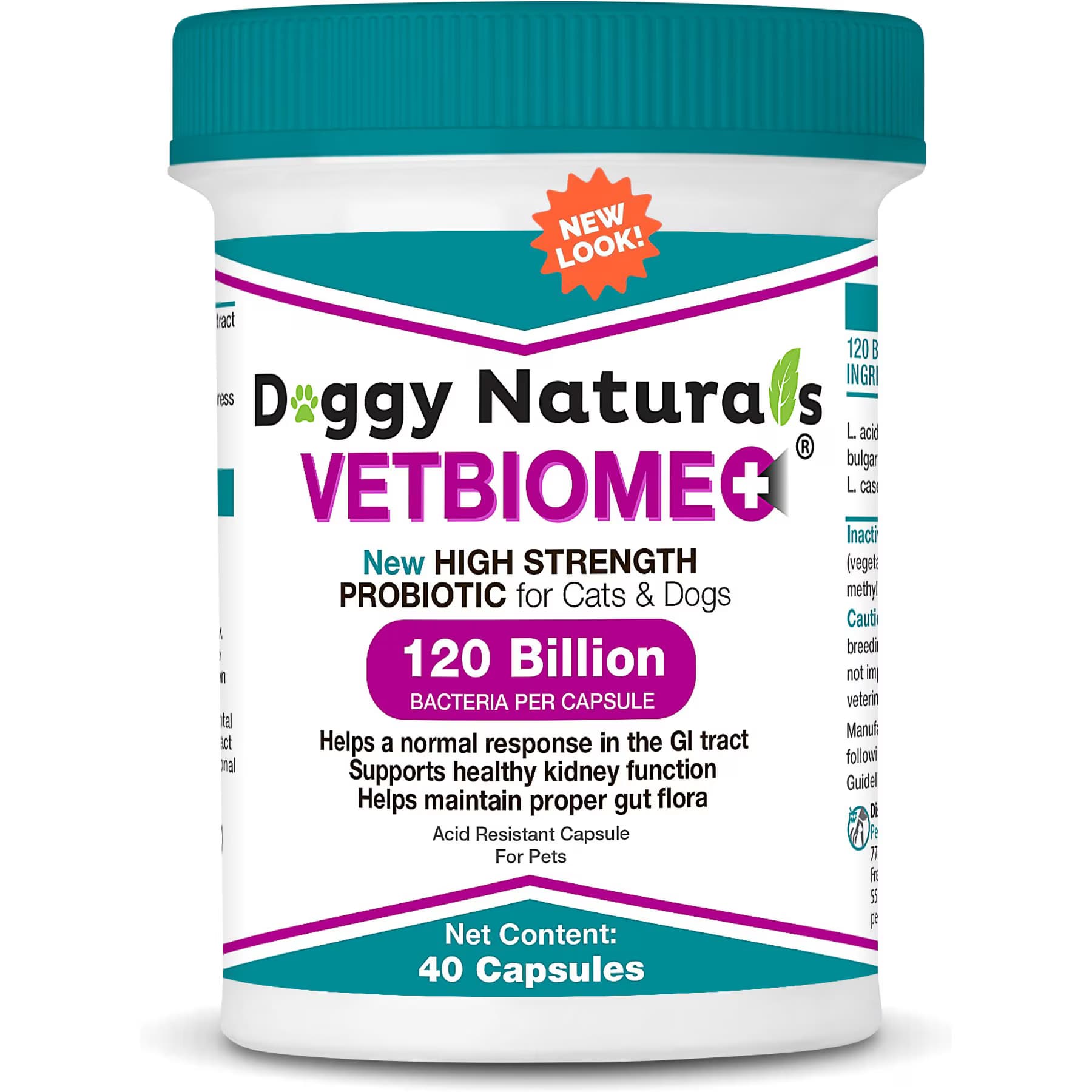 Pet Health Pharma Pet Health Pharma Vetbiome Plus High Potency Probiotics for Dog & Cat