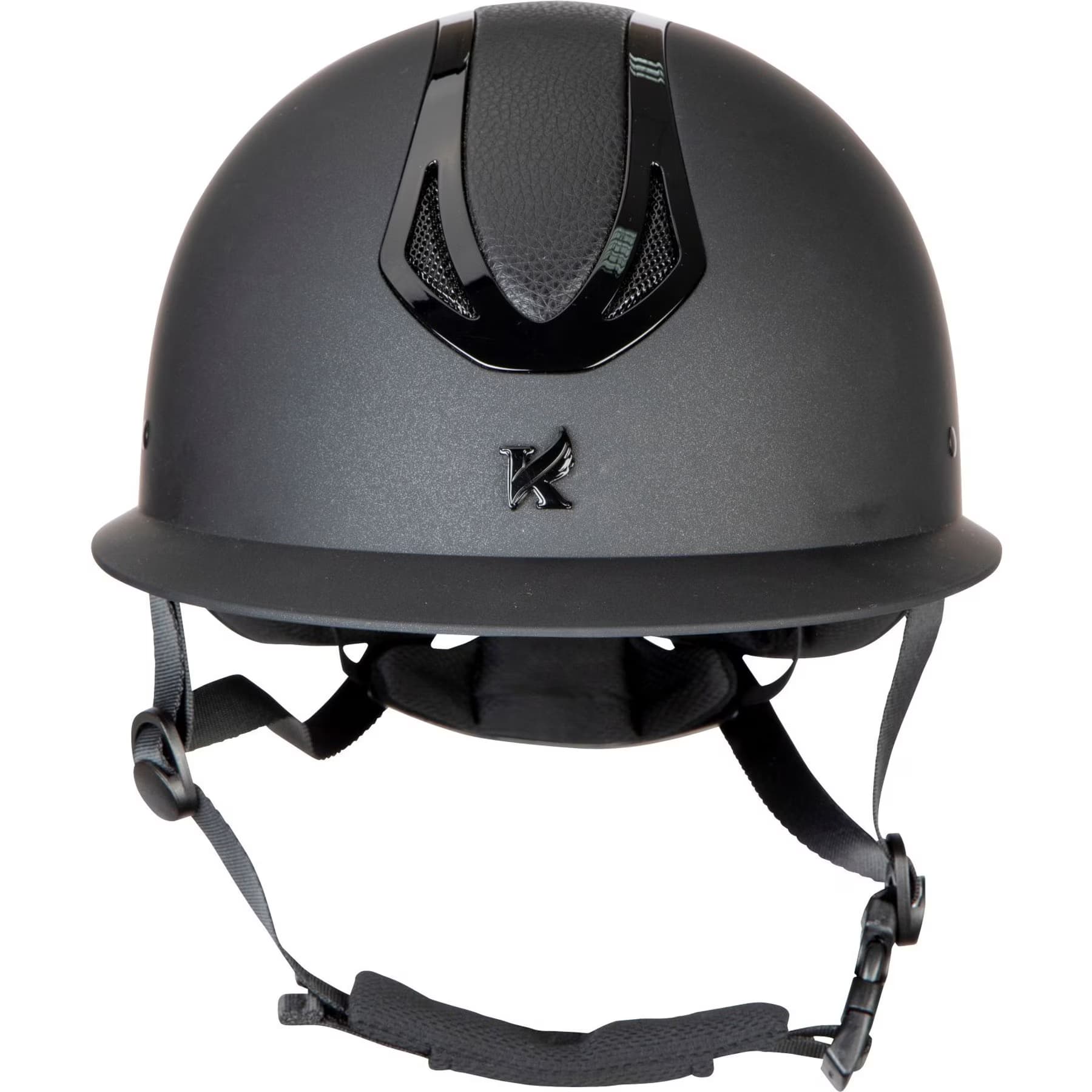 Shires Equestrian Products Shires Equestrian Products Karben Marzia Wide Peak Horse Riding Helmet, Black, X-Large