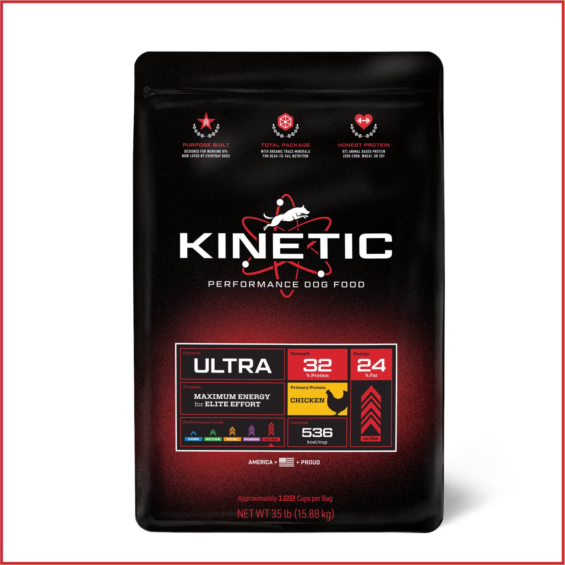 Kinetic Kinetic Performance Ultra 32K Formula Dry Dog Food