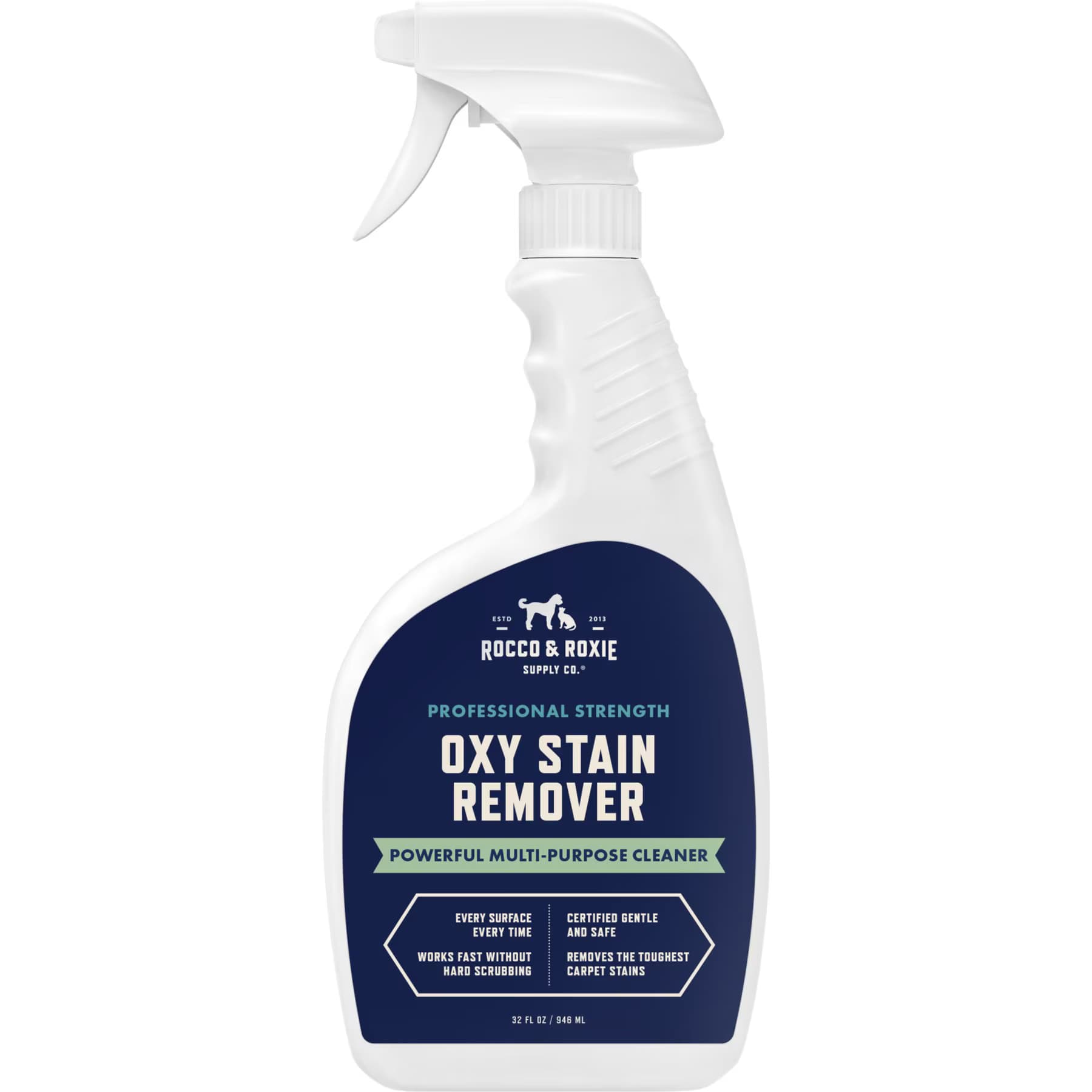 Rocco & Roxie Supply Co. Rocco & Roxie Supply Co. Oxy Stain Remover Powerful Multi-Purpose Cleaner, 32-fl oz bottle