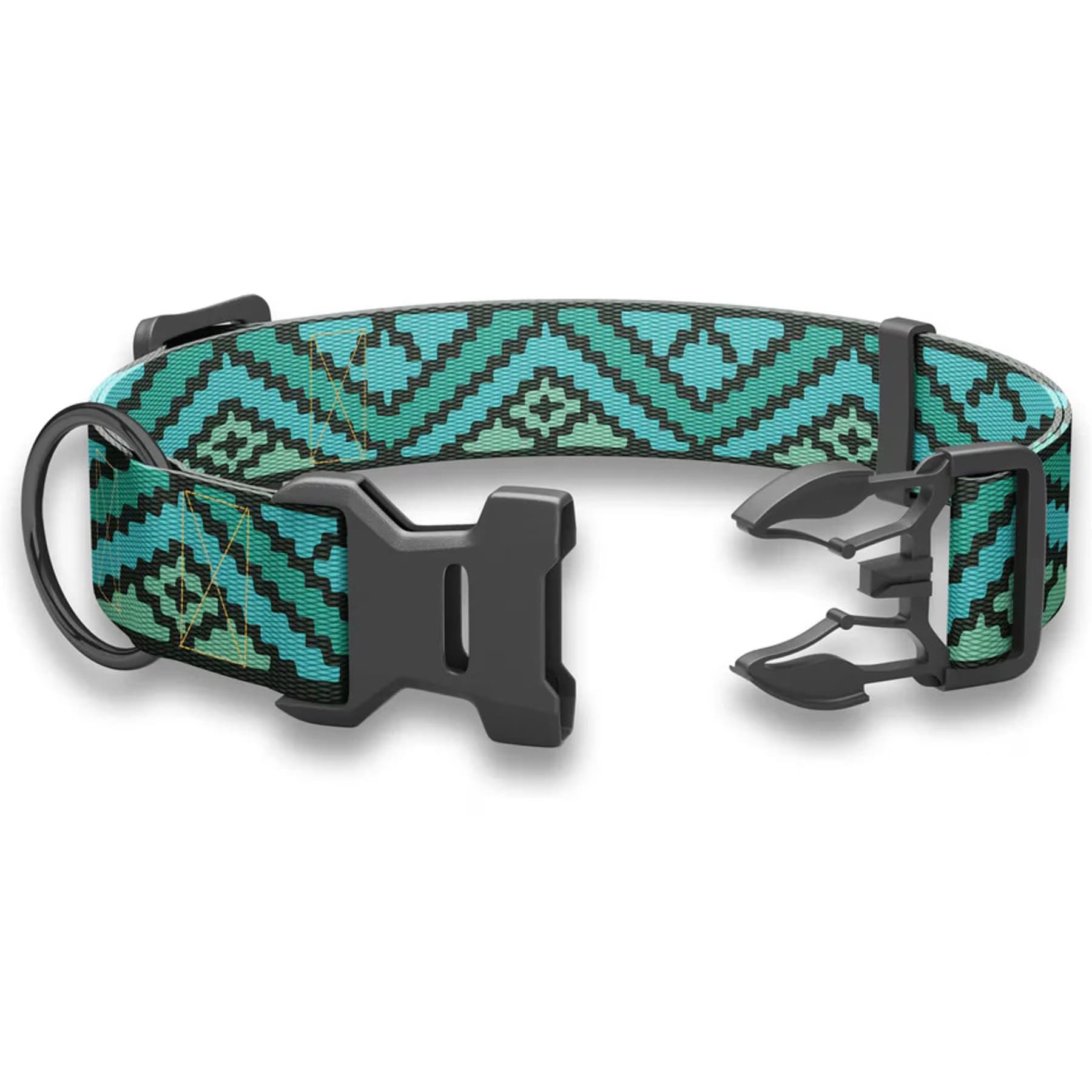 Wingo Outdoors Wingo Outdoors Coosa Polyester Dog Collar, Azure, Large: 21 to 29-in neck, 1 1/2-in wide