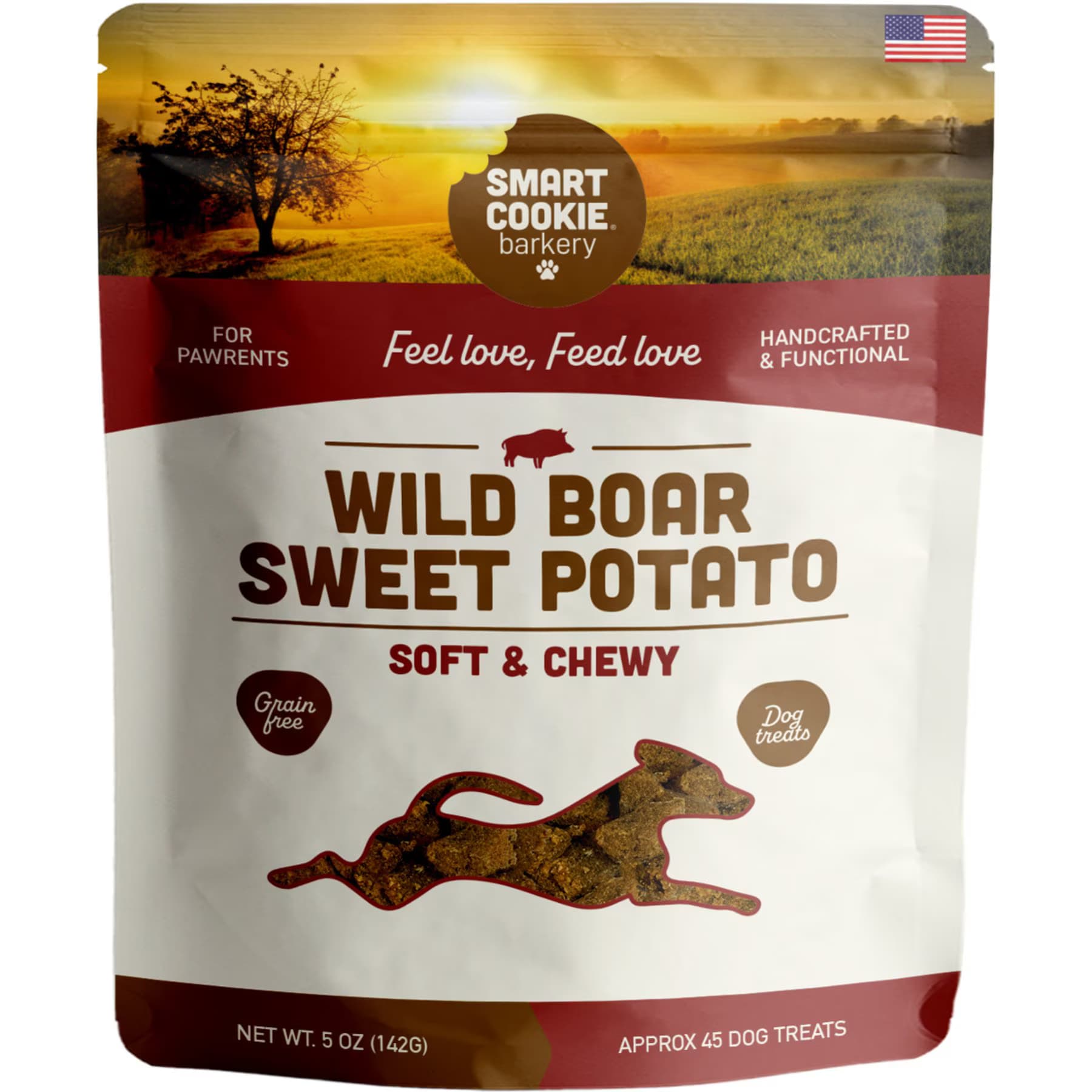 Smart Cookie Barkery Smart Cookie Barkery Wild Boar & Sweet Potato Grain-Free Dog Treats — Texas Hill County