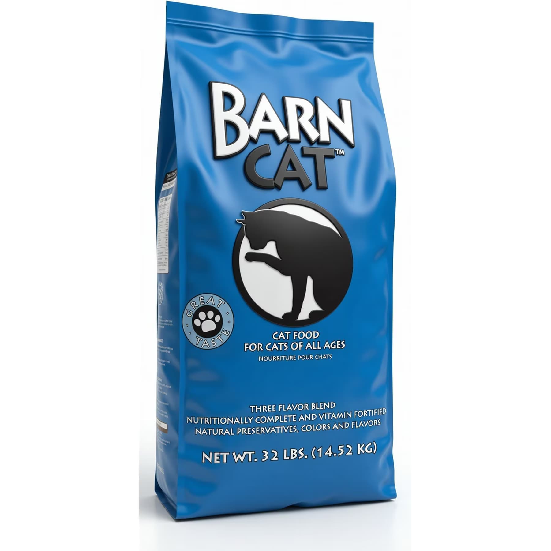 Barn Cat Barn Cat Adult High Quality Flavor Combination Chicken, Pork & Fish High Protein Dry Cat Food