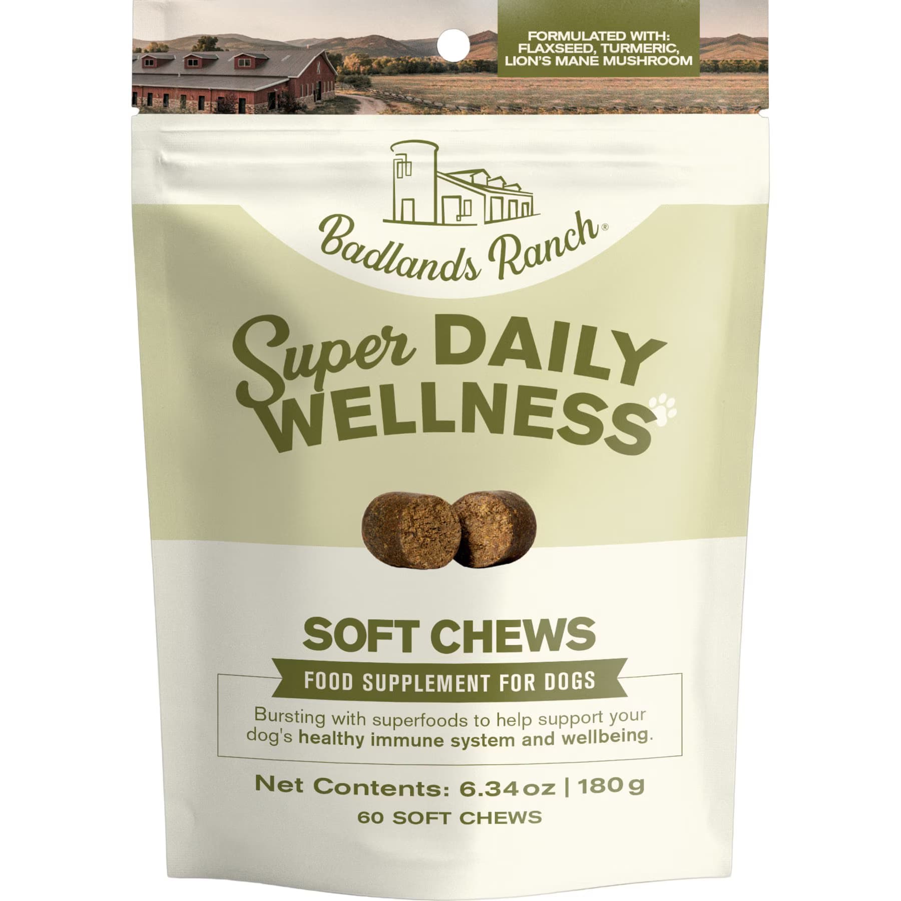 Badlands Ranch Badlands Ranch Super Daily Wellness Soft Chew Supplement for Dogs