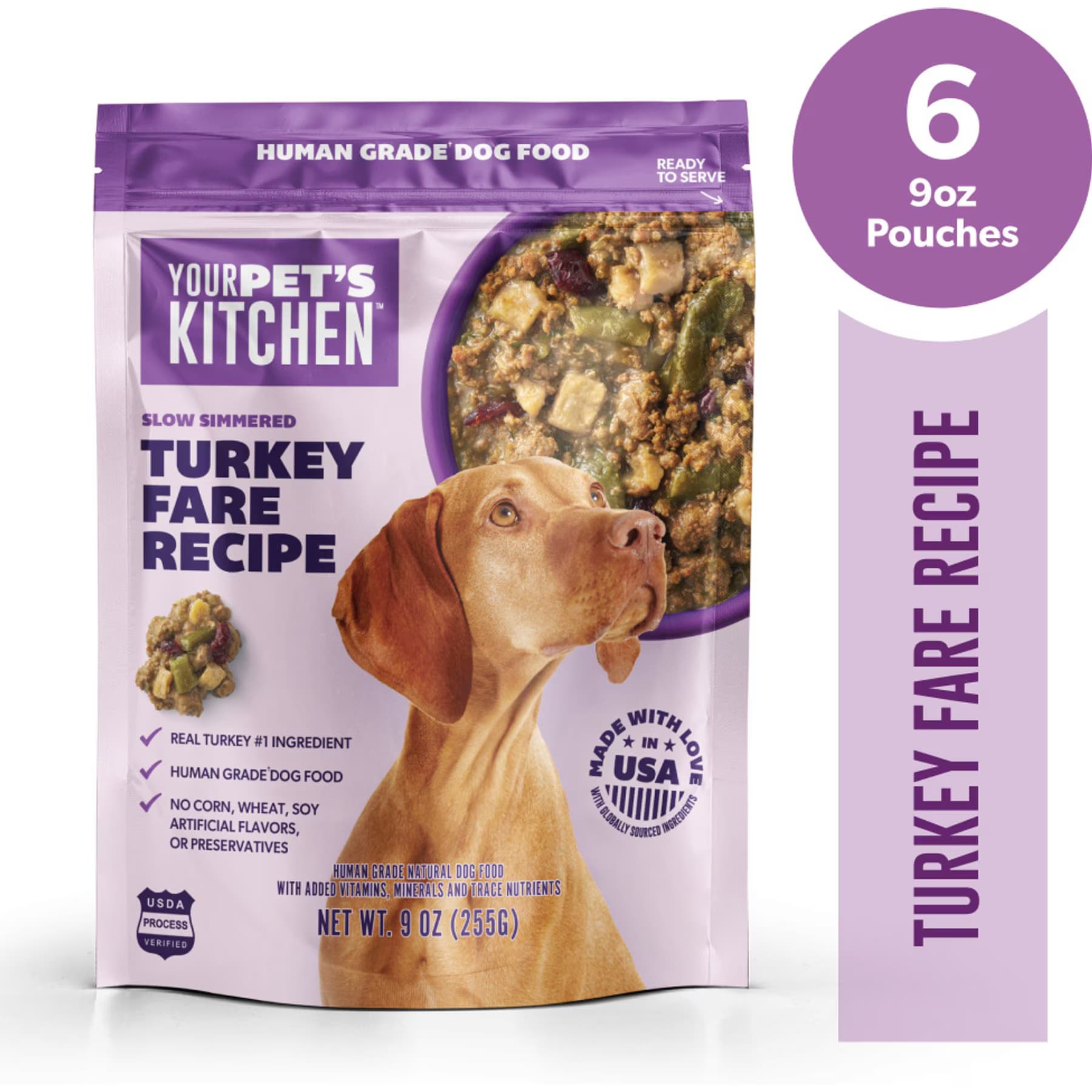 Your Pet's Kitchen Your Pet’s Kitchen Slow Simmered Turkey Fare Recipe Wet Dog Food