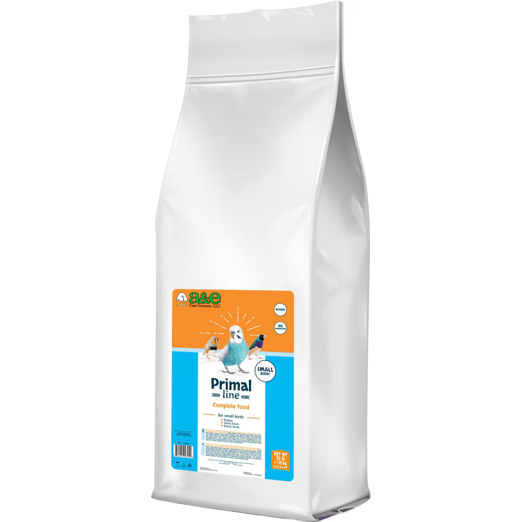 A&E Cage Company Primal Line A&E Cage Company Primal Line Seed Blends Complete Small Bird Food