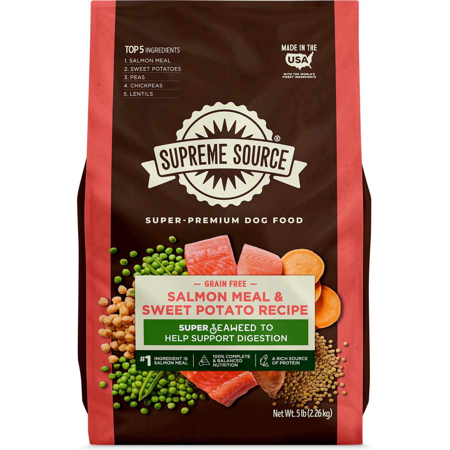 Supreme Source Supreme Source Salmon Meal & Sweet Potato Recipe Grain-Free Dry Dog Food