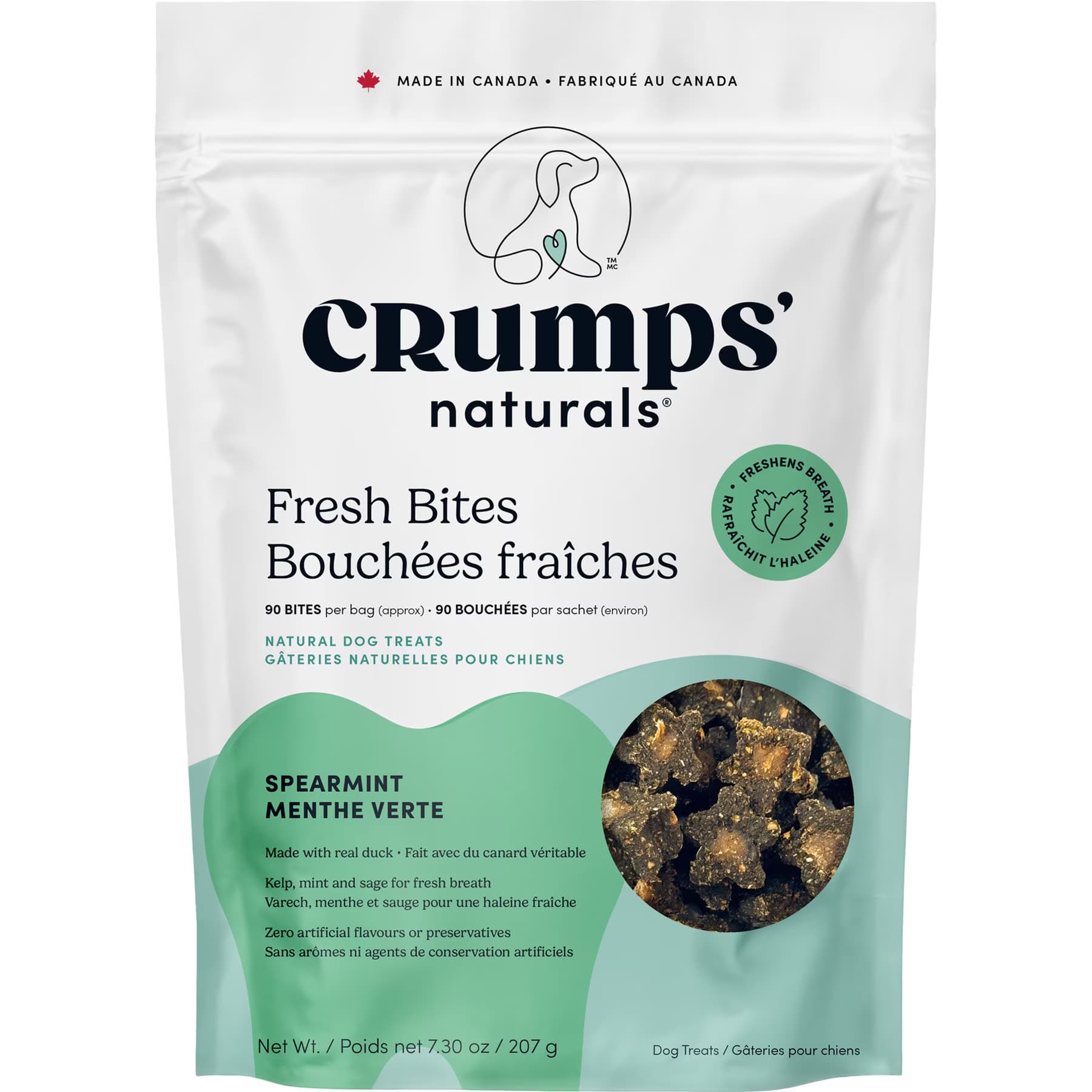 Crumps' Naturals Crumps’ Naturals Fresh Bites Dental Dog Treats