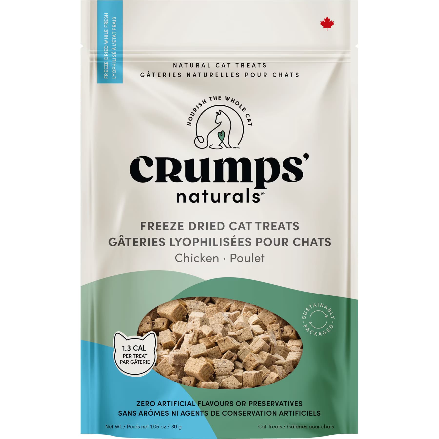Crumps' Naturals Crumps’ Naturals Freeze-Dried Chicken Cat Treats