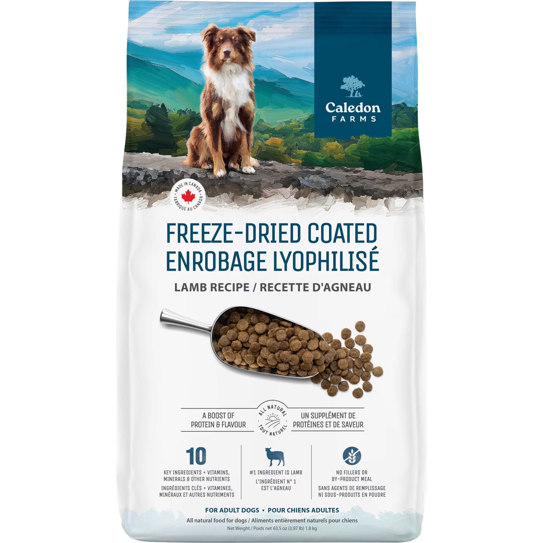 Caledon Farms Freeze-Dried Coated Lamb Recipe Dry Dog Food — view 2