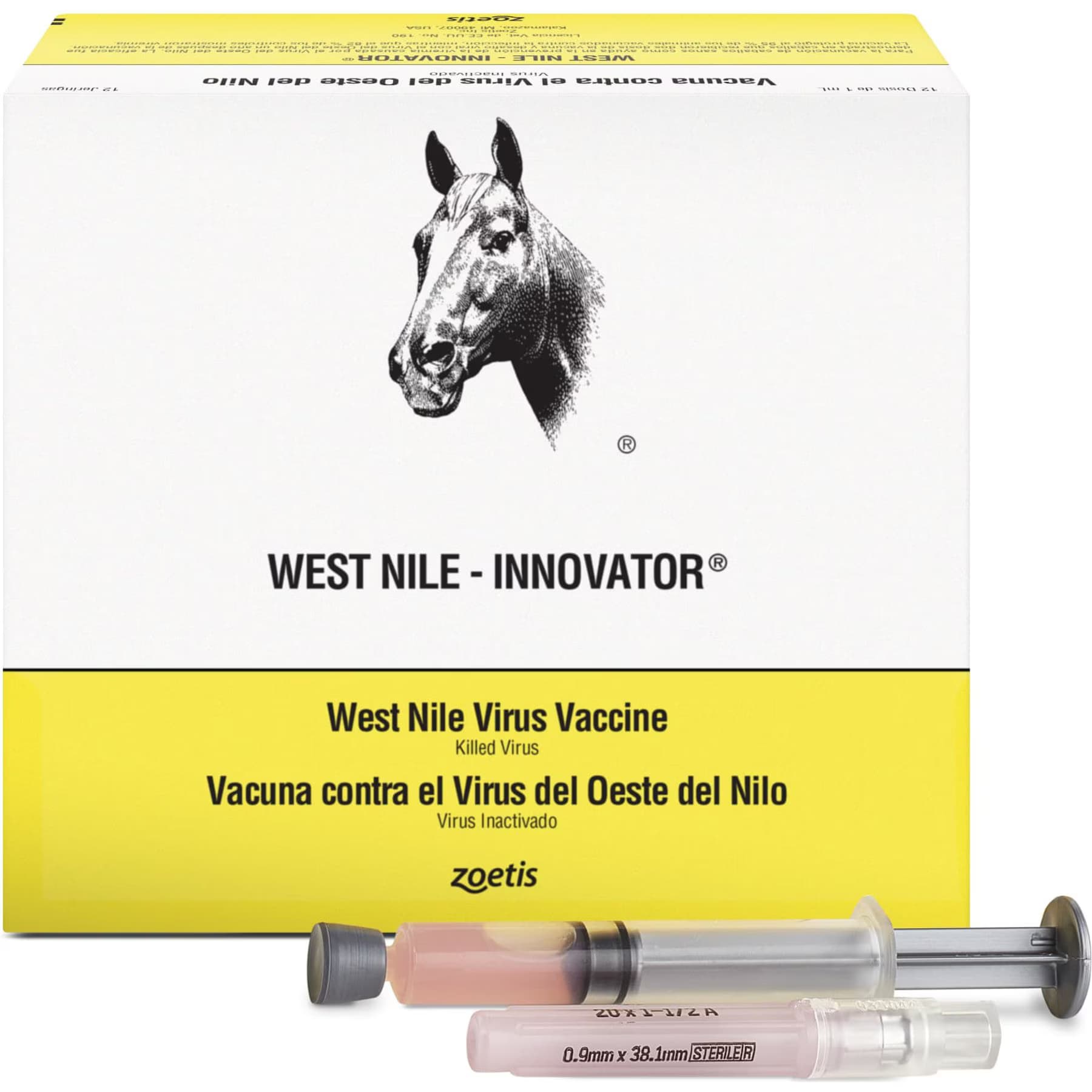 West Nile Innovator Vaccine for Horses, 1mL Syringe — view 2