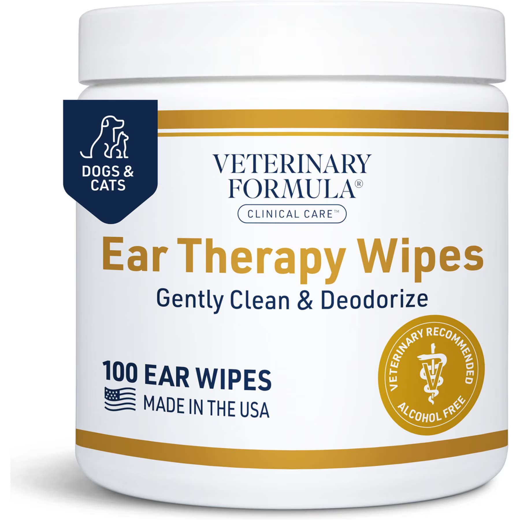 Veterinary Formula Clinical Care Veterinary Formula Clinical Care Ear Therapy Dog & Cat Ear Wipes