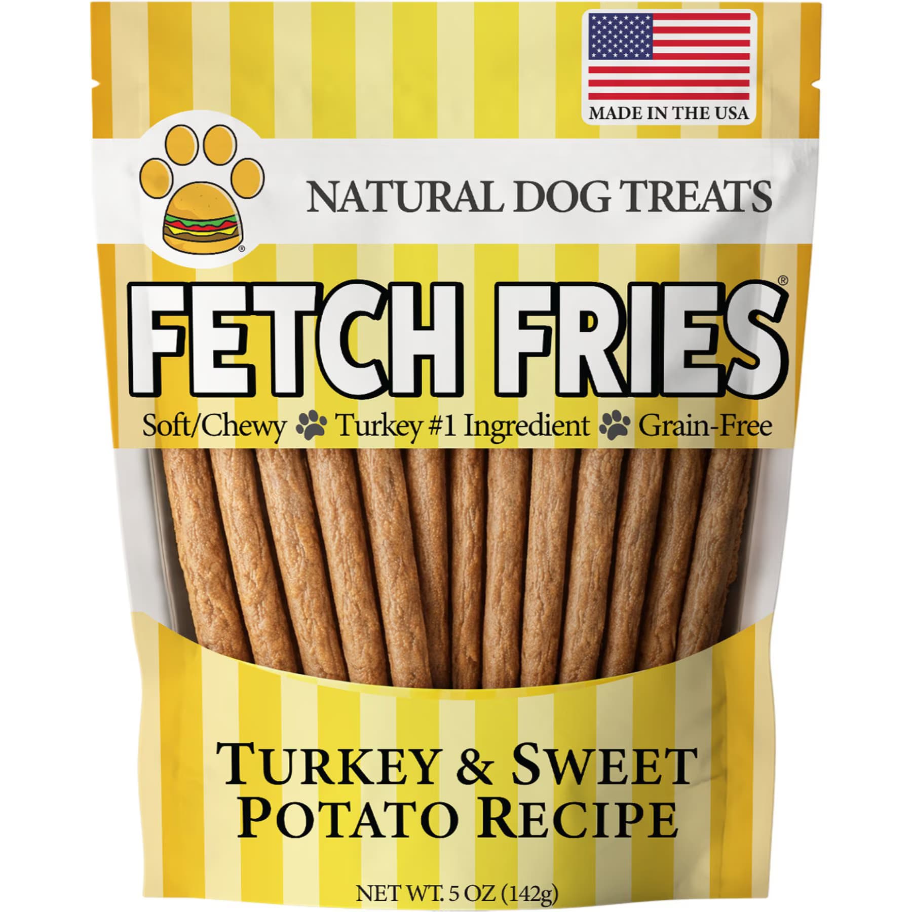 American Pet Food American Pet Food Fetch Fries Turkey & Sweet Potato Grain-Free Dog Treats