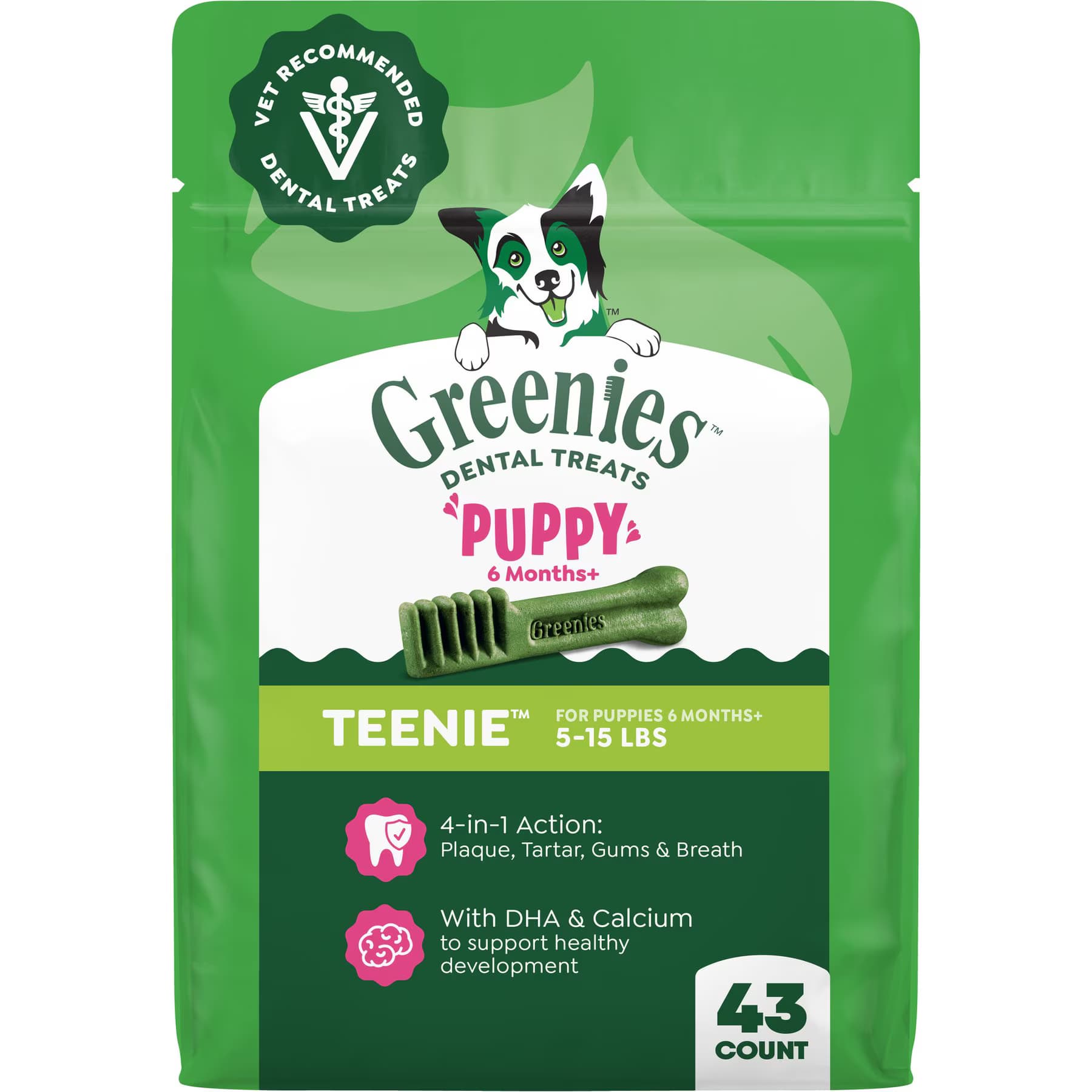 Greenies Greenies Natural Teenie Puppy Dental Dog Treats