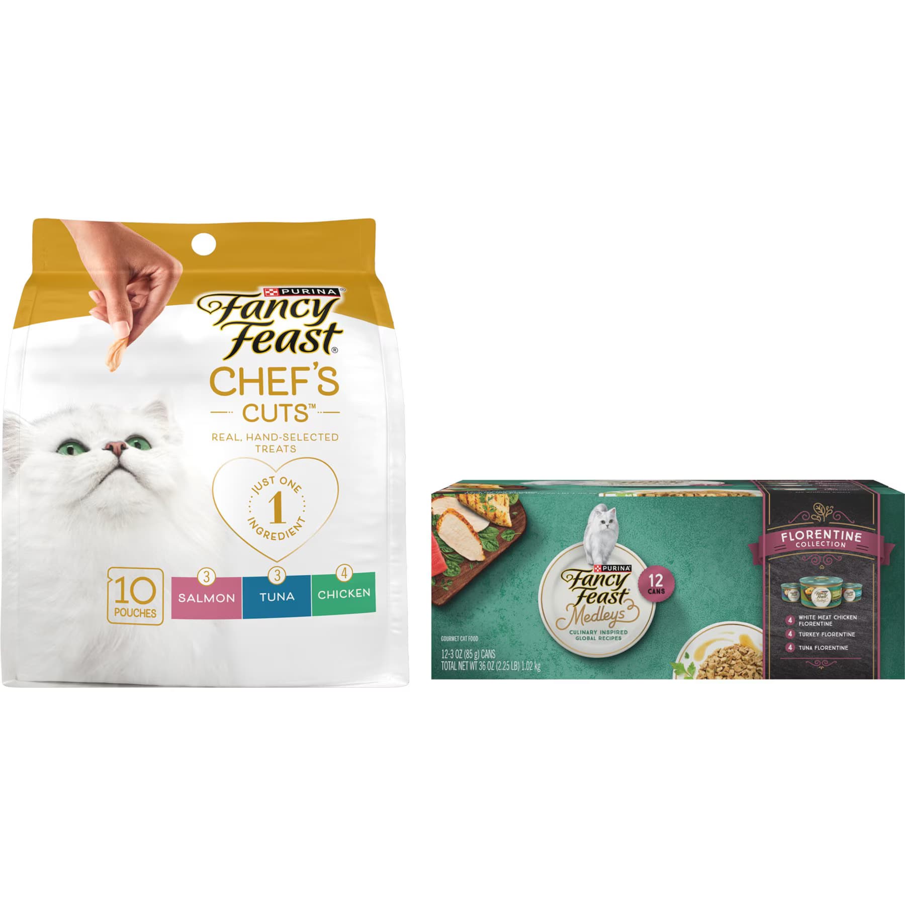 Fancy Feast Fancy Feast Medleys Florentine Collection Pack Canned Cat Food, 3-oz