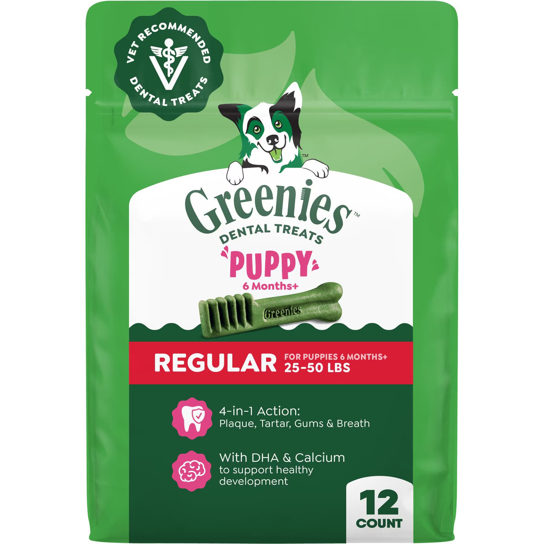 Greenies Greenies Regular Natural Puppy Dental Dog Treats