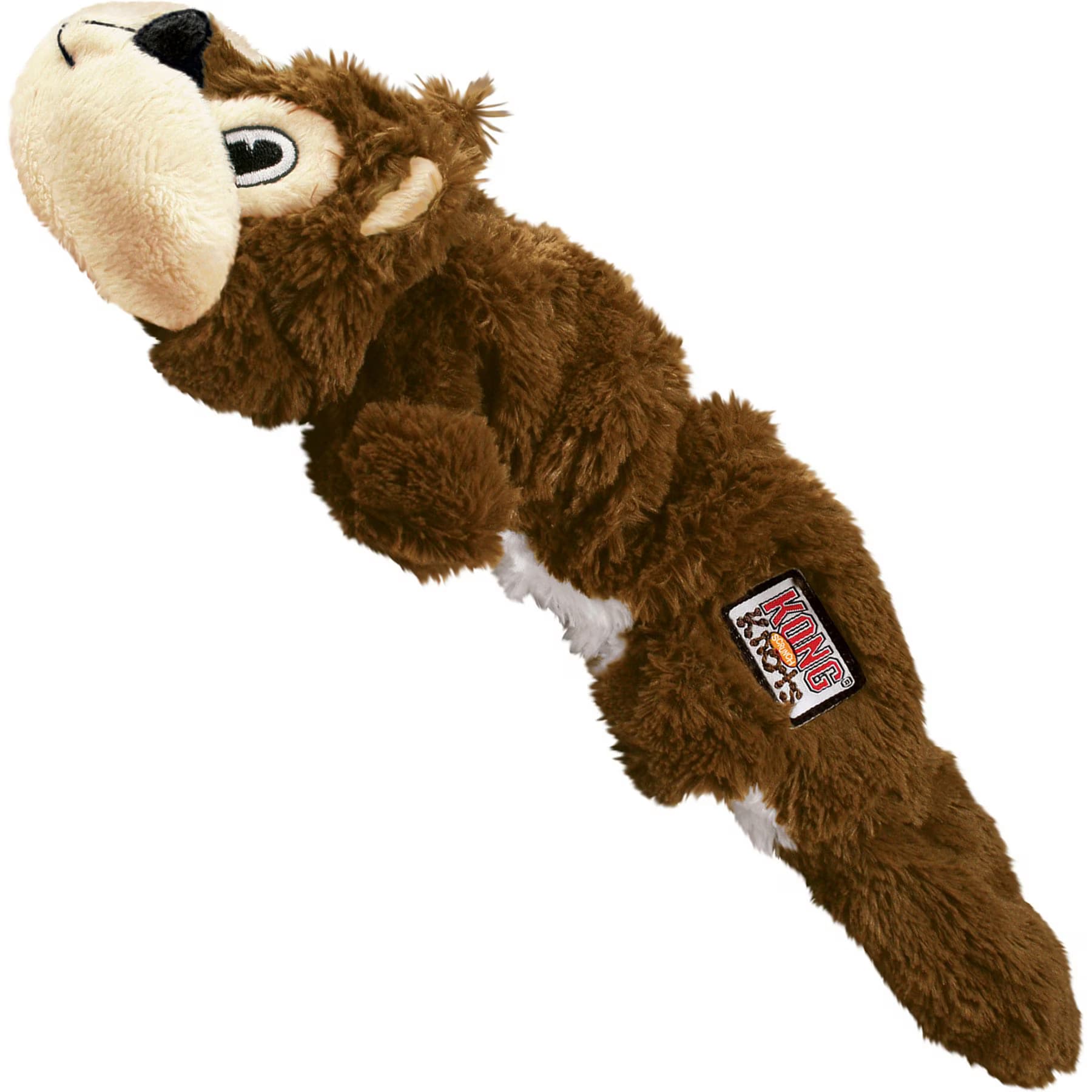 KONG KONG Scrunch Knots Squirrel Dog Toy, Small/Medium