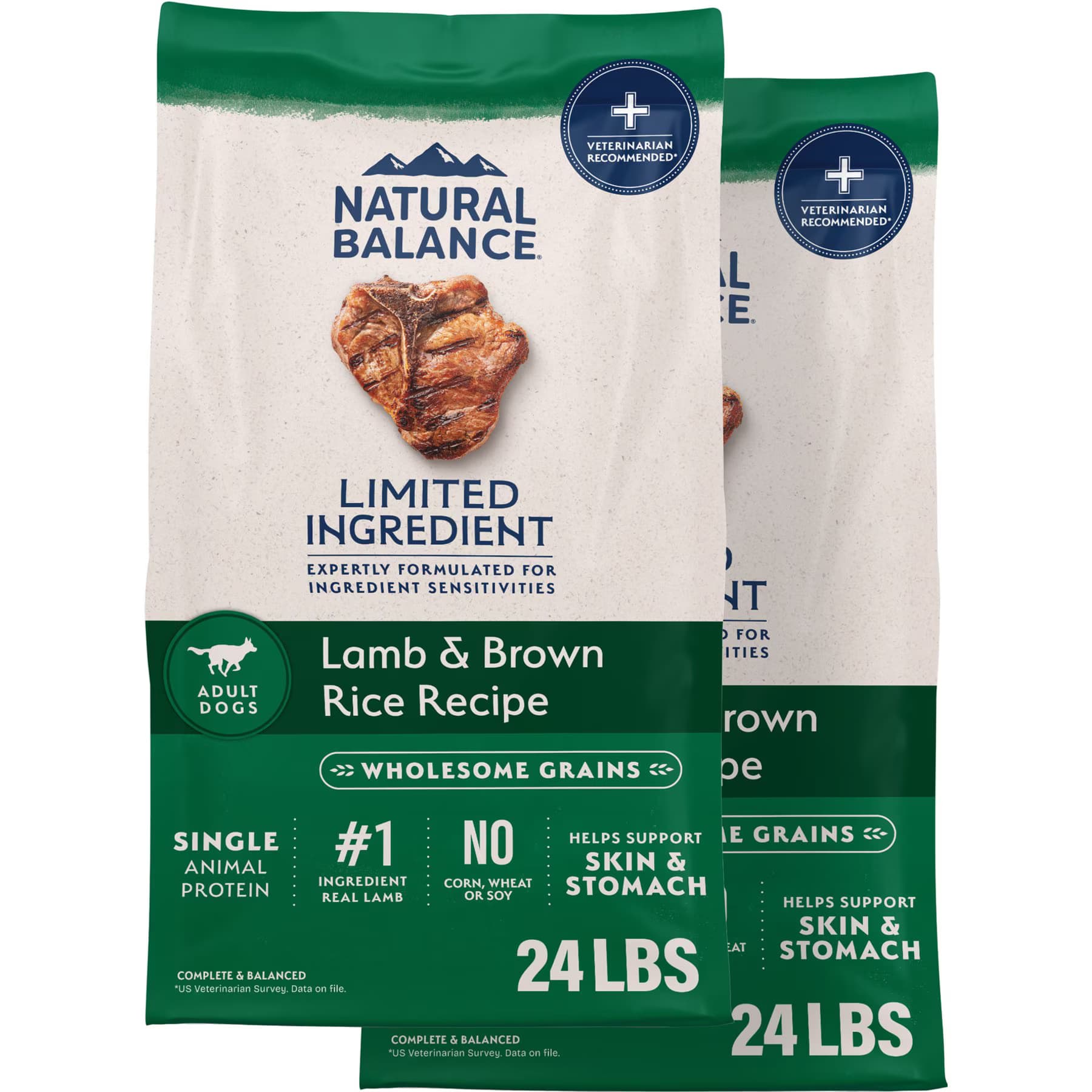 Natural Balance L.I.D. Limited Ingredient Diets Lamb & Brown Rice Formula Dry Dog Food — view 2