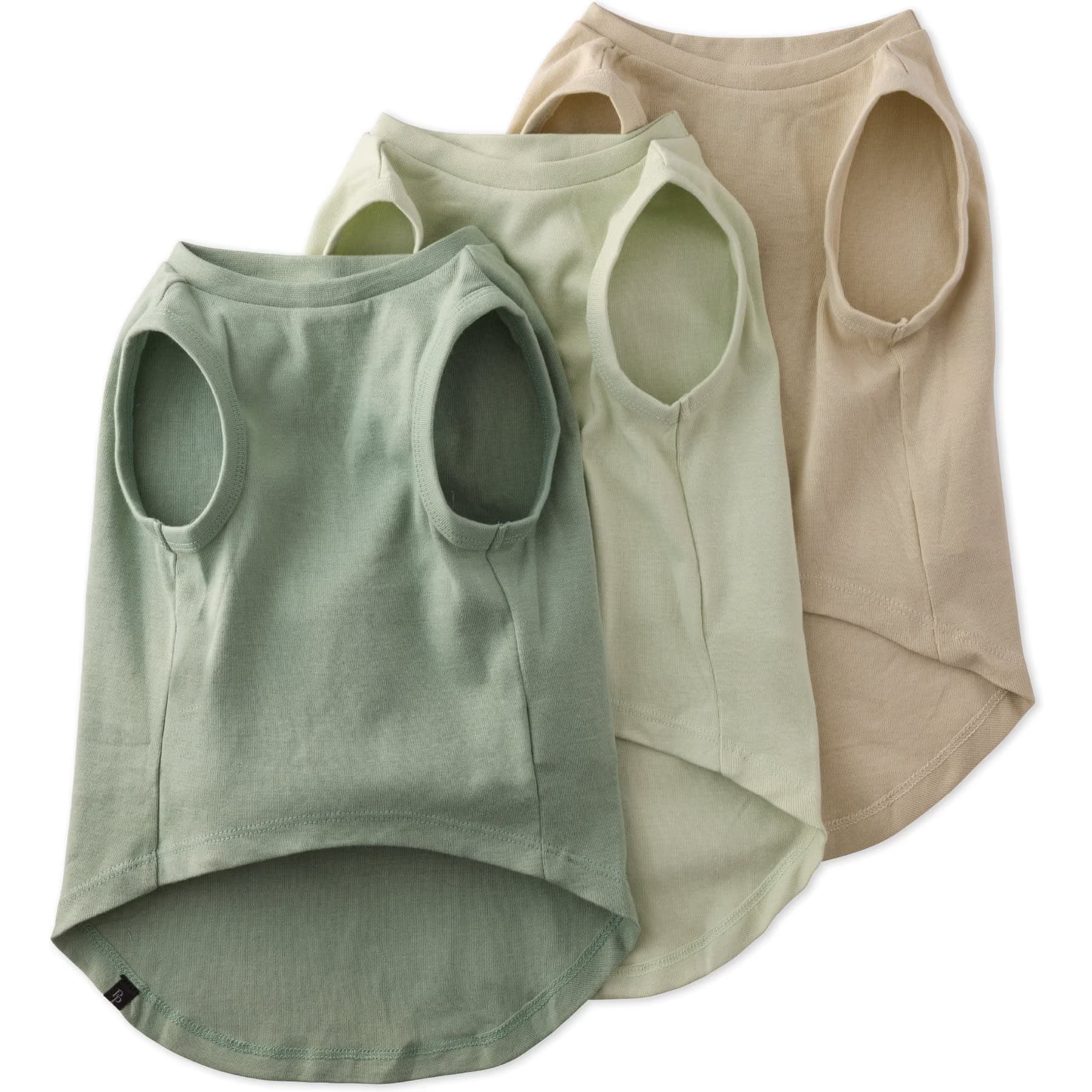 Pet Passion Pet Passion Tank The Muscle Tee Dog Shirt, Sage Ombre