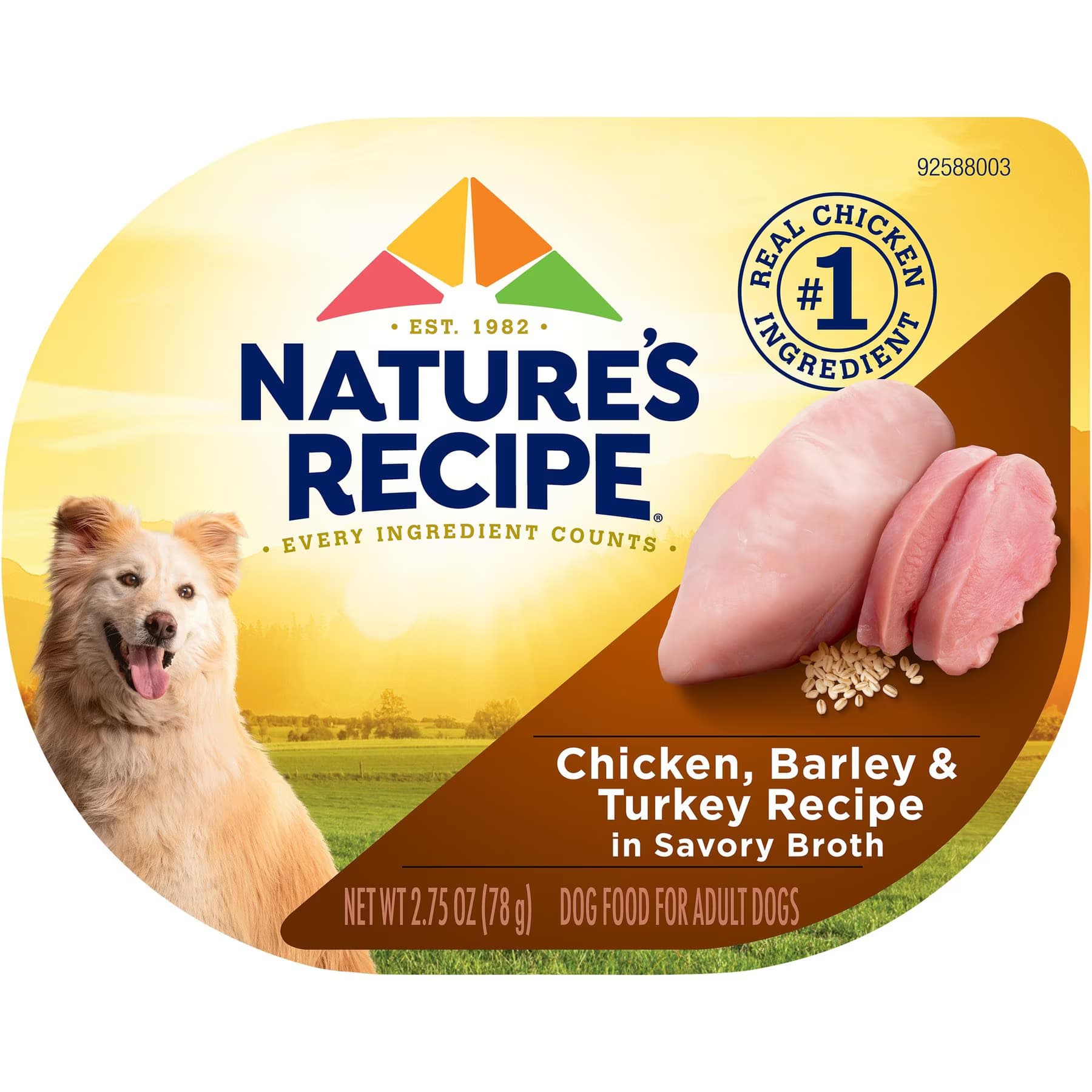 Nature's Recipe Nature’s Recipe Chicken & Turkey Recipe in Broth Wet Dog Food, 2.75-oz