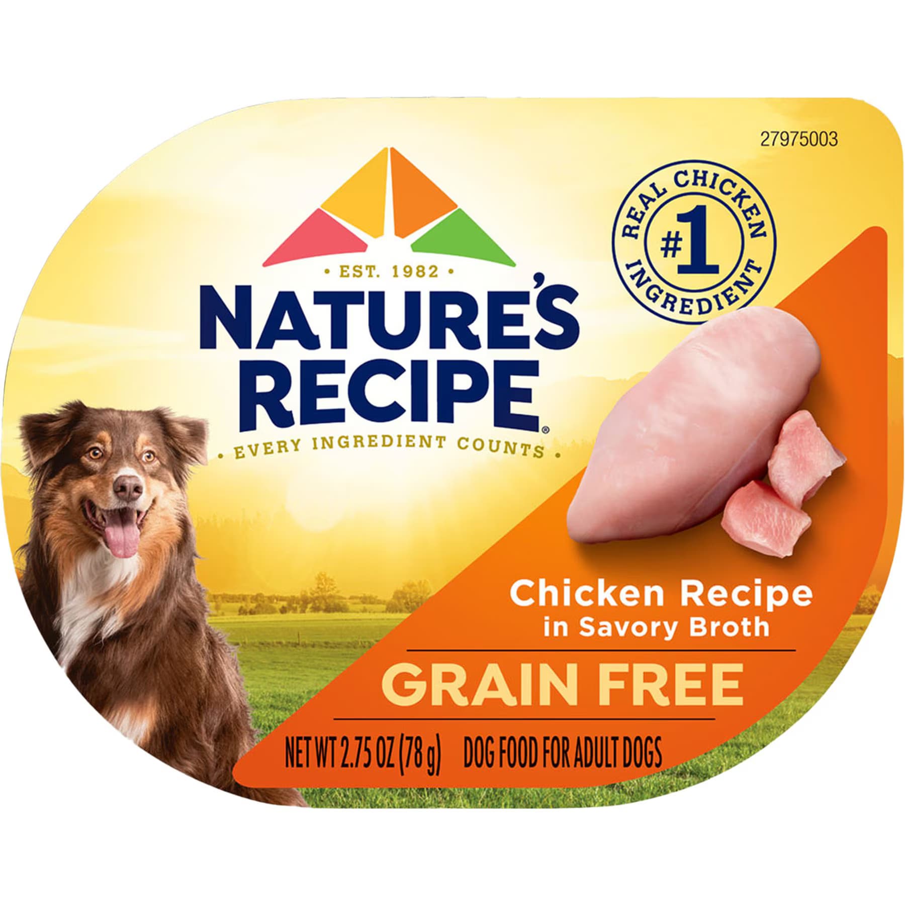 Nature's Recipe Nature’s Recipe Grain-Free Chicken Recipe in Savory Broth Wet Dog Food