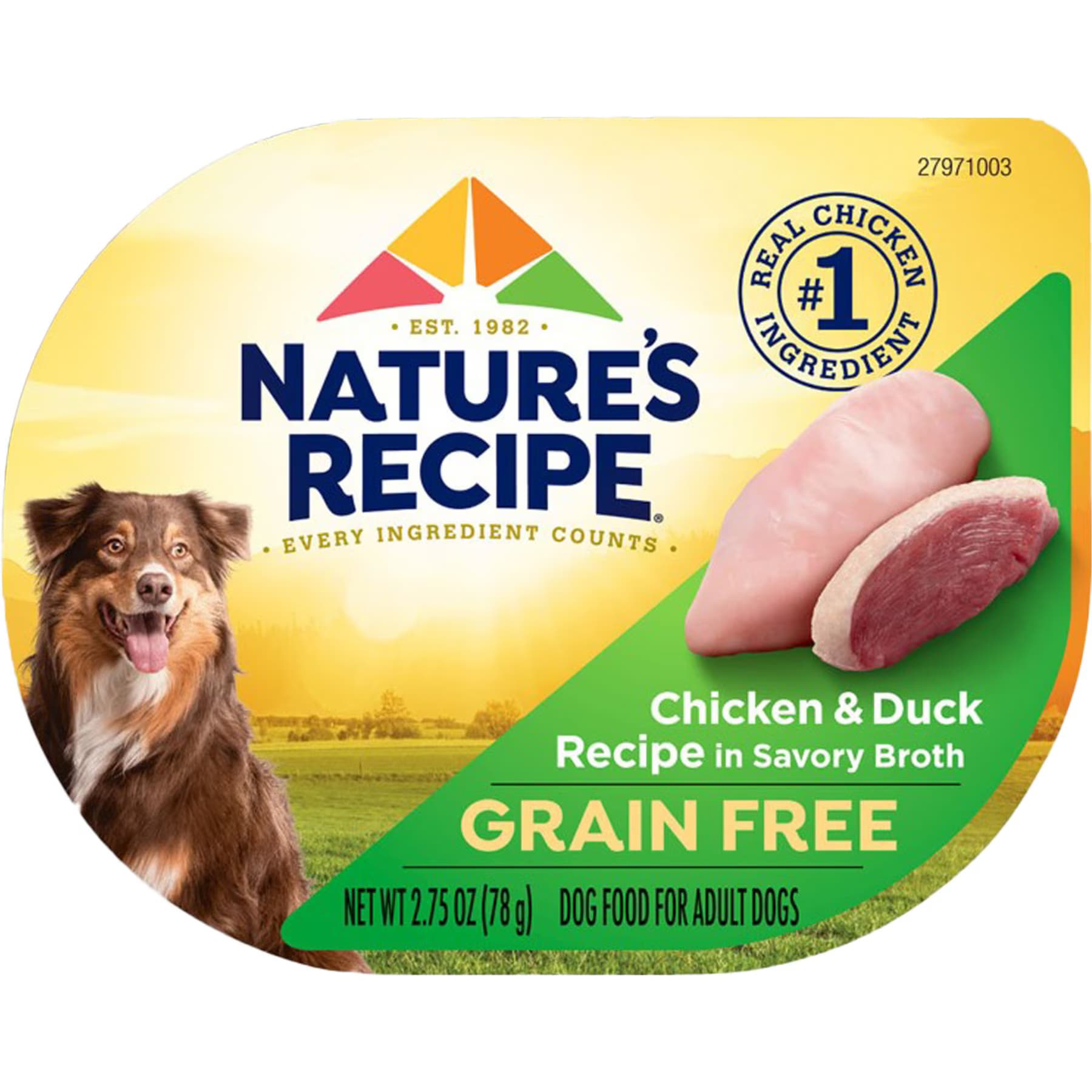 Nature's Recipe Nature’s Recipe Grain-Free Chicken & Duck Recipe in Savory Broth Wet Dog Food