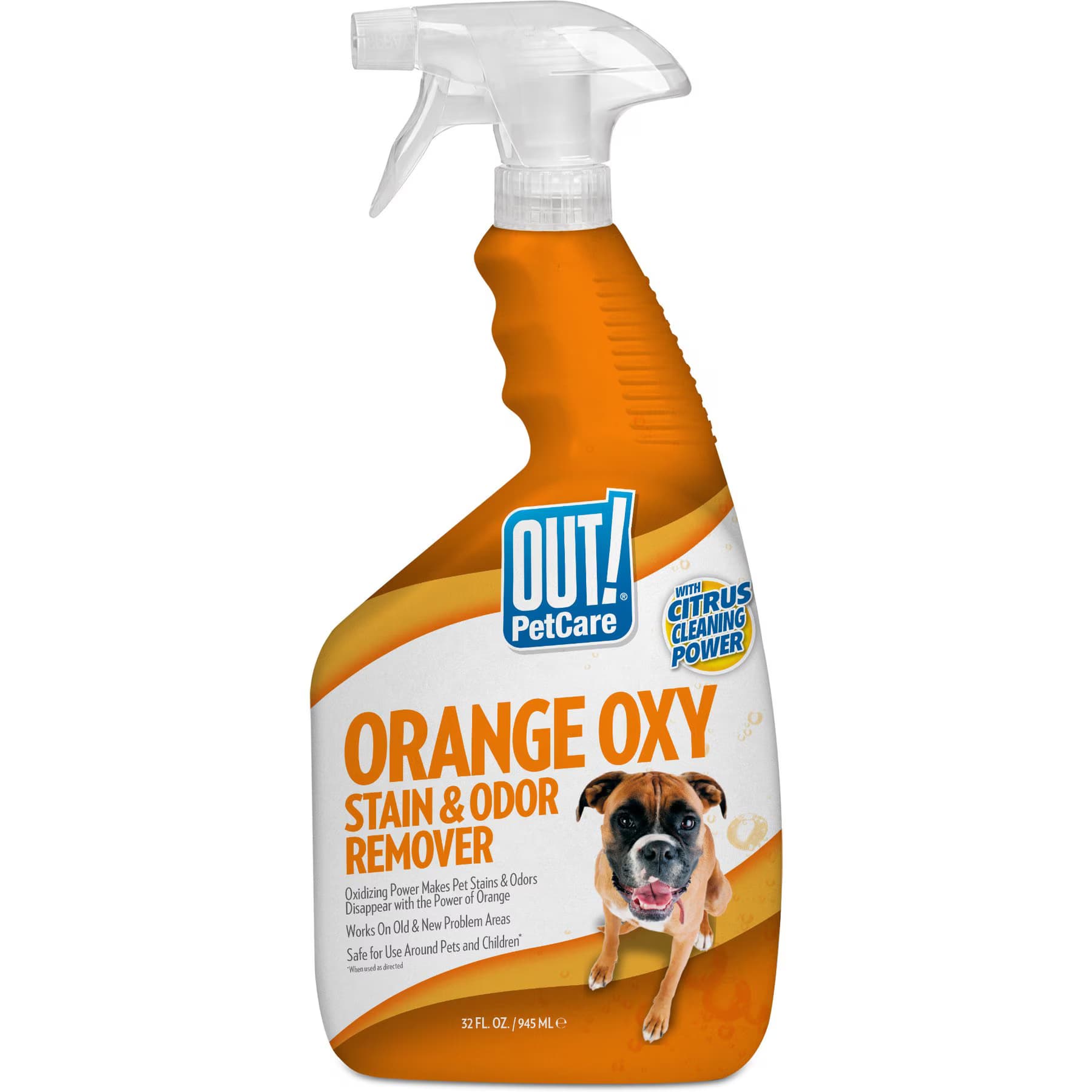 OUT! OUT! PetCare Orange Dog Oxy Stain & Odor Remover, 32-fl oz bottle