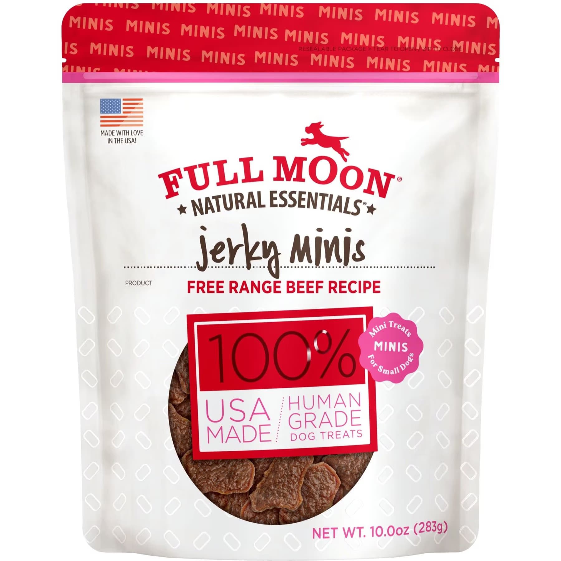 Full Moon Full Moon Essentials Grain-Free Beef Jerky Dog Treats