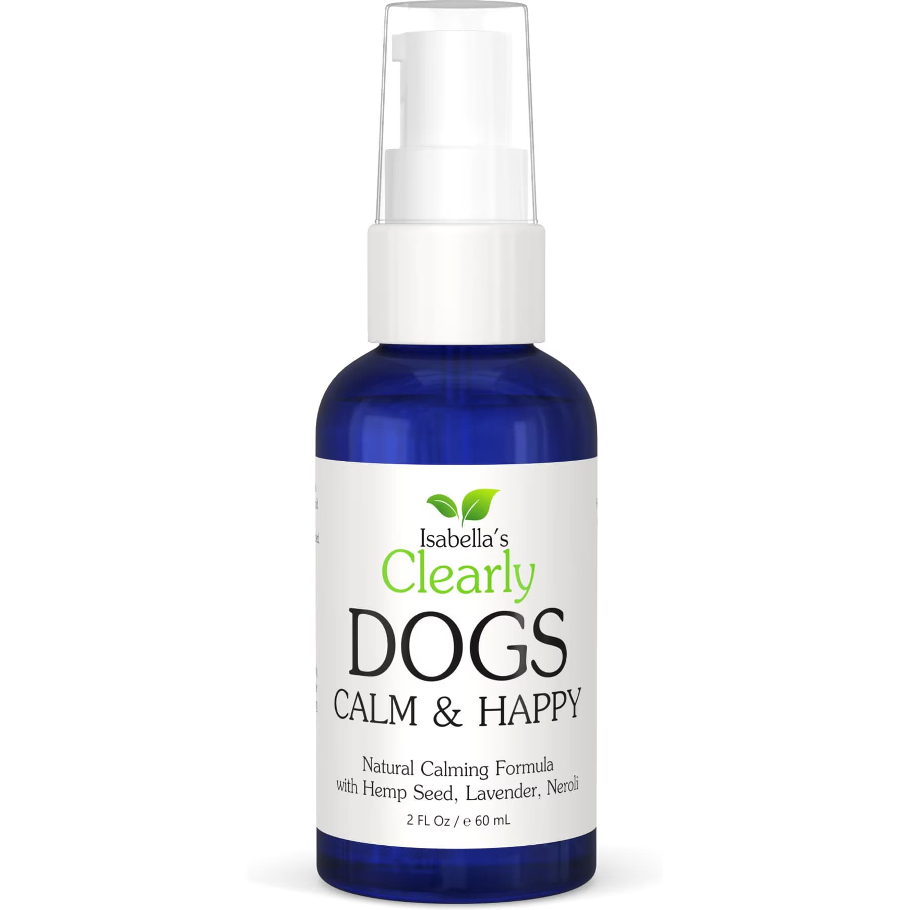 Isabella's Clearly Isabella’s Clearly Natural Stress & Mood Calm & Happy Aromatherapy Calming Oil for Dogs, 2-fl oz