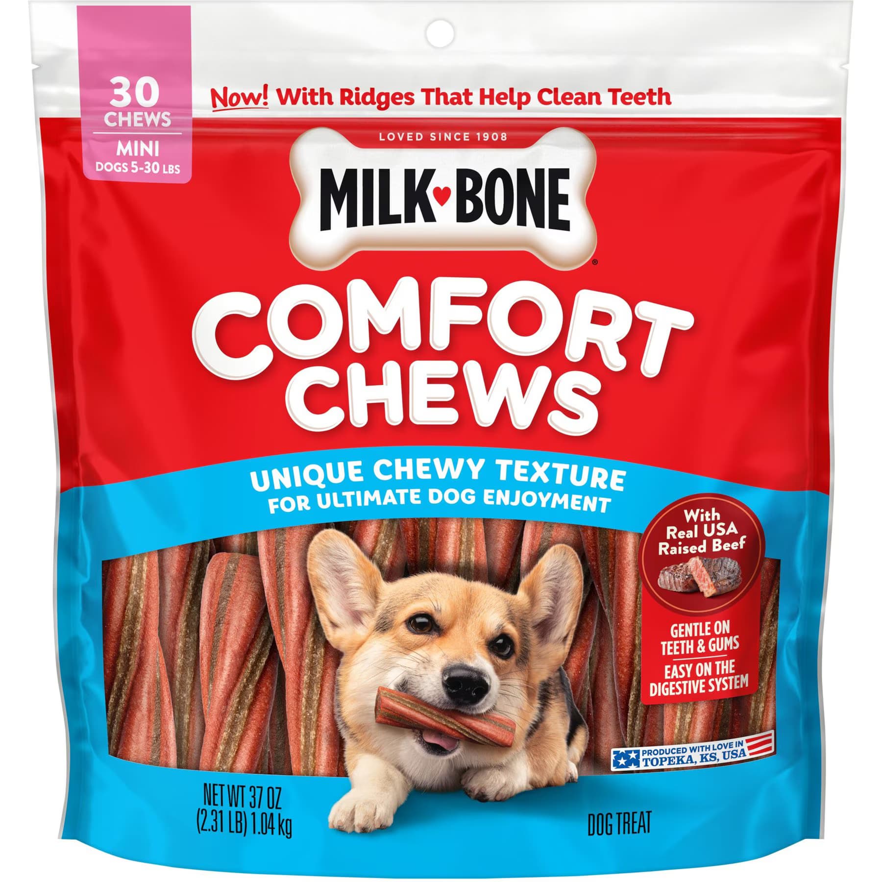 Milk-Bone Milk-Bone Mini Comfort Chews Real Beef Dog Treats