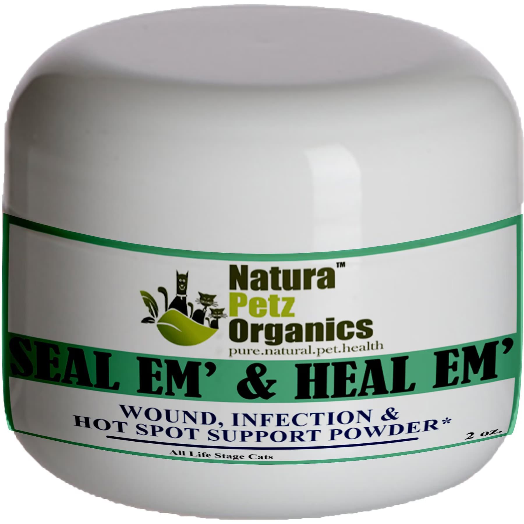 Natura Petz Organics Natura Petz Organics Seal Em & Heal Em Homeopathic Medicine for Wounds for Cats