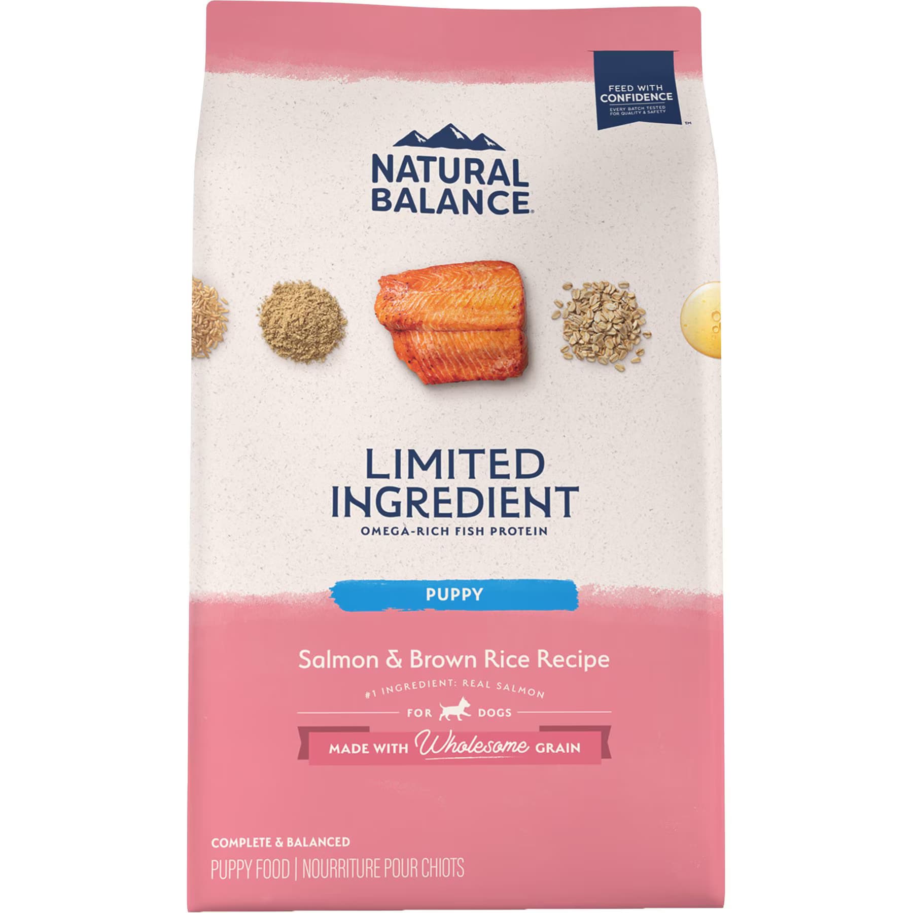 Natural Balance Limited Ingredient Salmon & Brown Rice Puppy Recipe Dry Dog Food — view 2