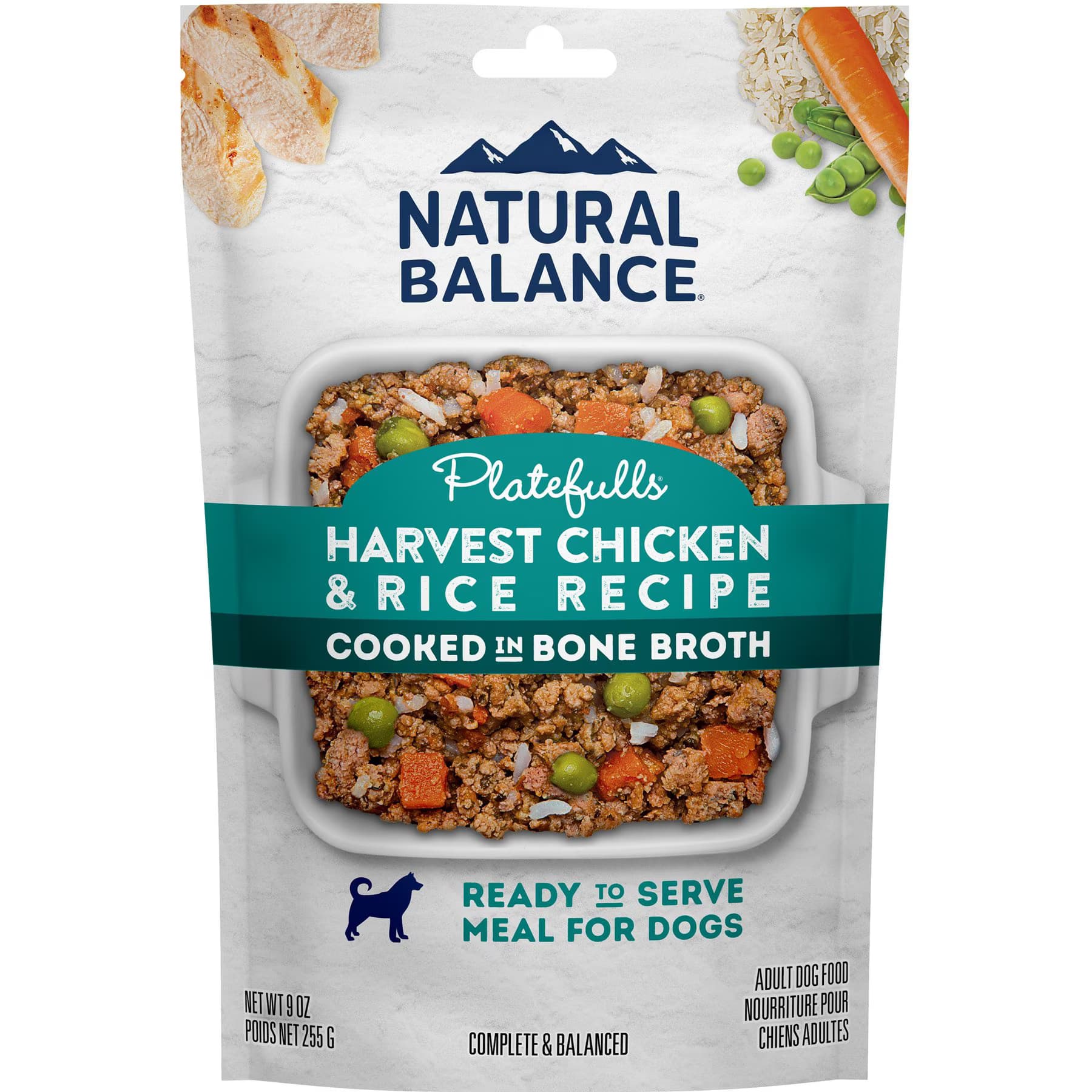 Natural Balance Natural Balance Platefulls Harvest Chicken & Rice Recipe Wet Dog Food