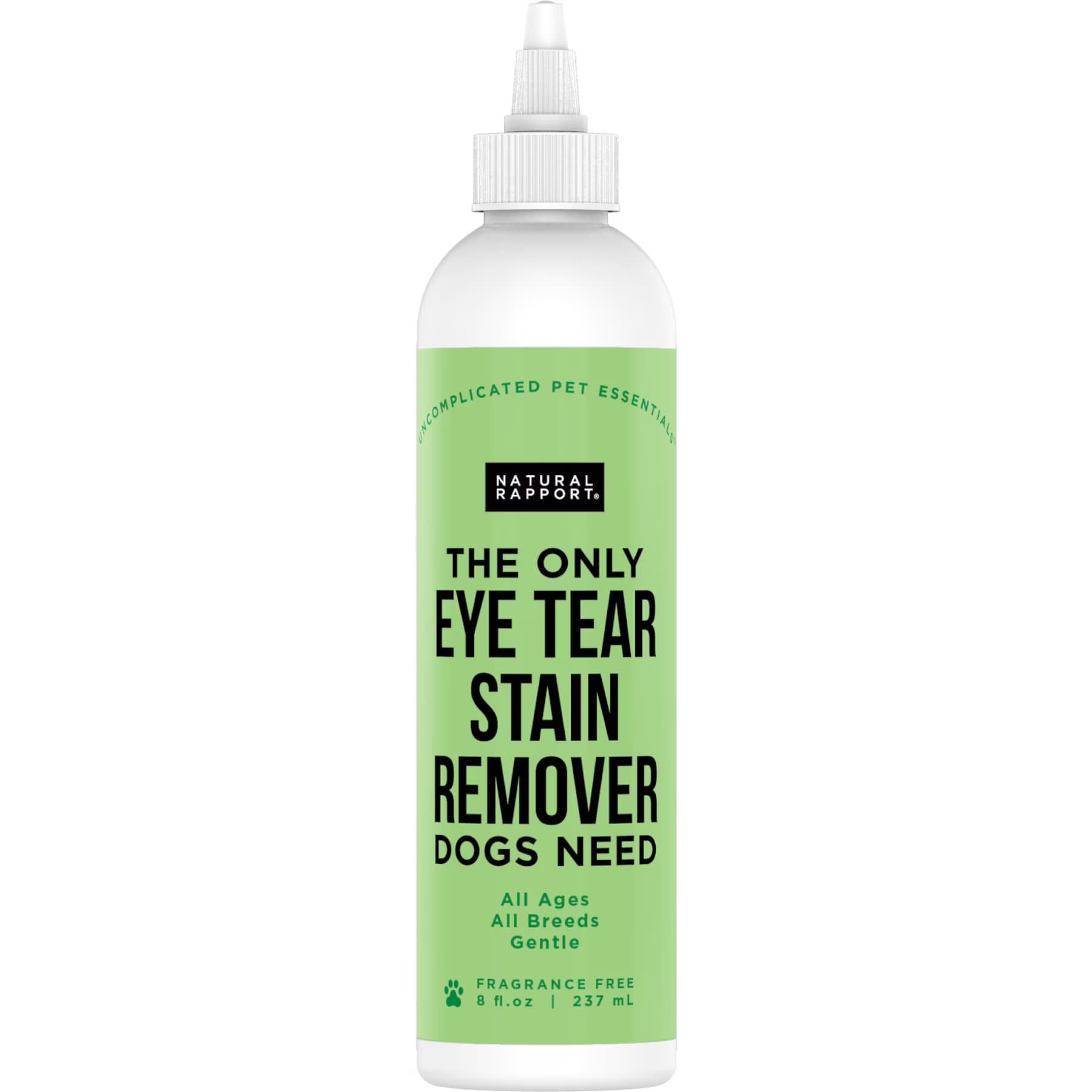 Natural Rapport Natural Rapport The Only Dog Eye Tear Stain Remover, 8-fl oz bottle