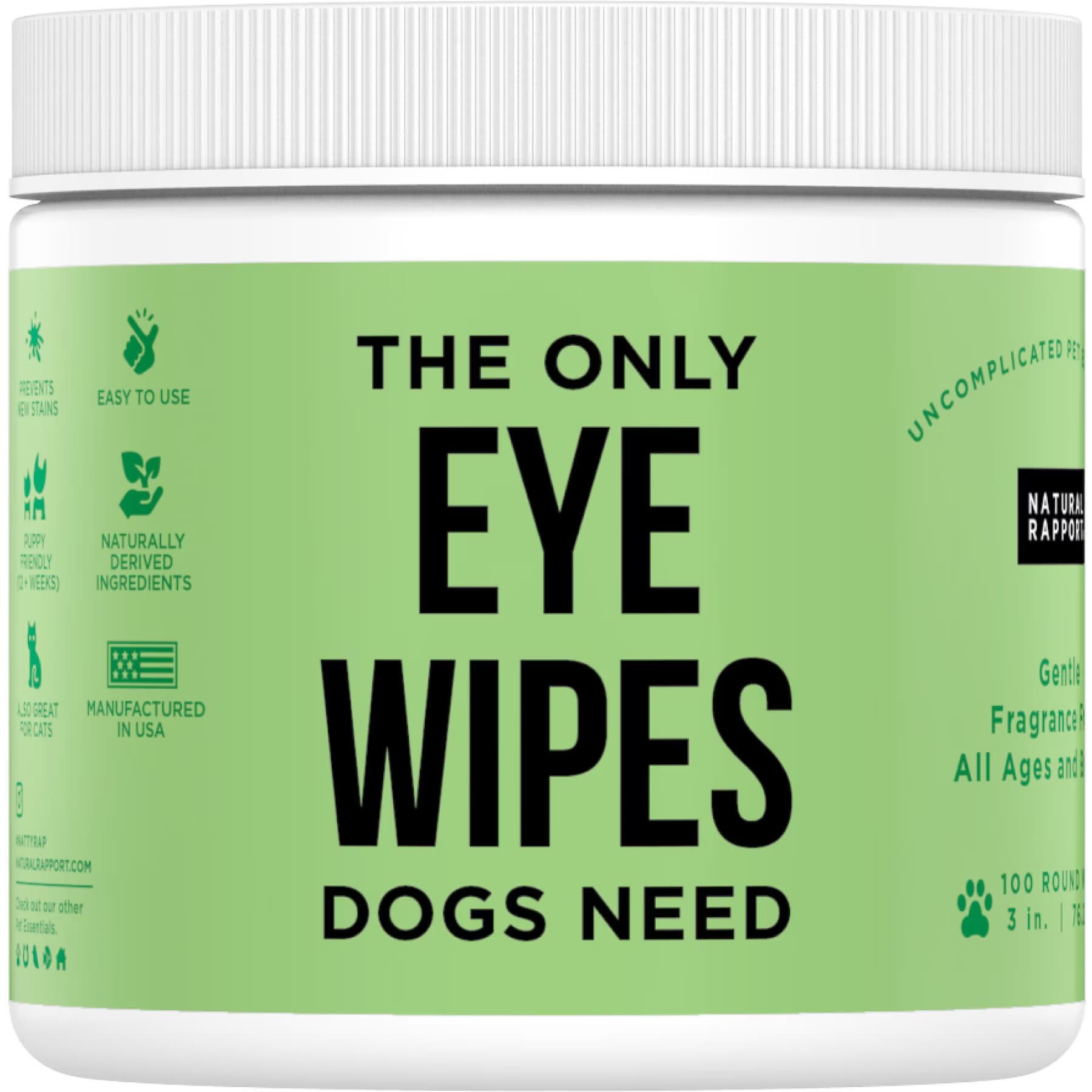 Natural Rapport Natural Rapport The Only Dog Eye Wipes