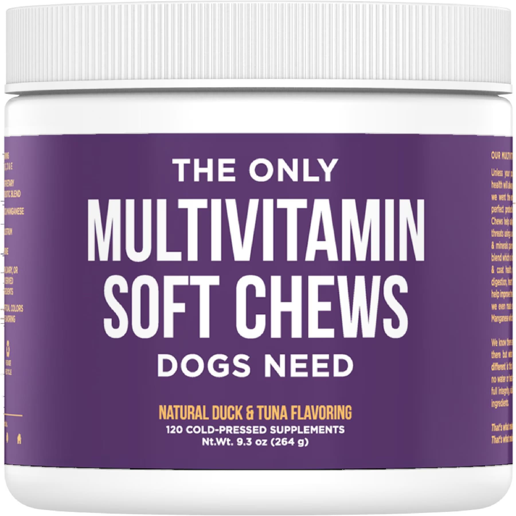 Natural Rapport Natural Rapport The Only Multivitamin Soft Chews Dogs Need
