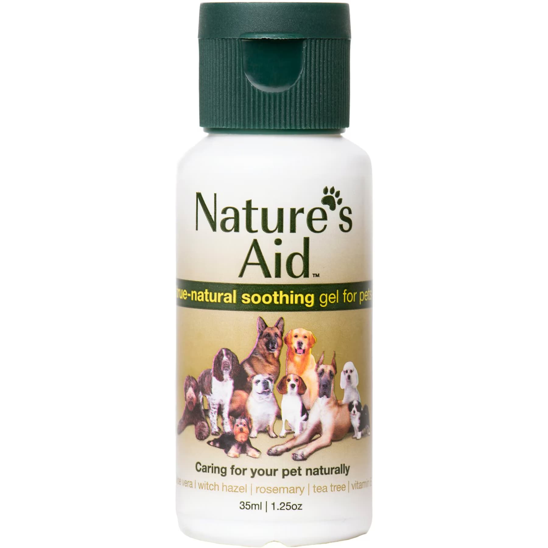 Nature's Aid Nature’s Aid True-Natural Soothing Dog Gel, 16.91-fl oz bottle