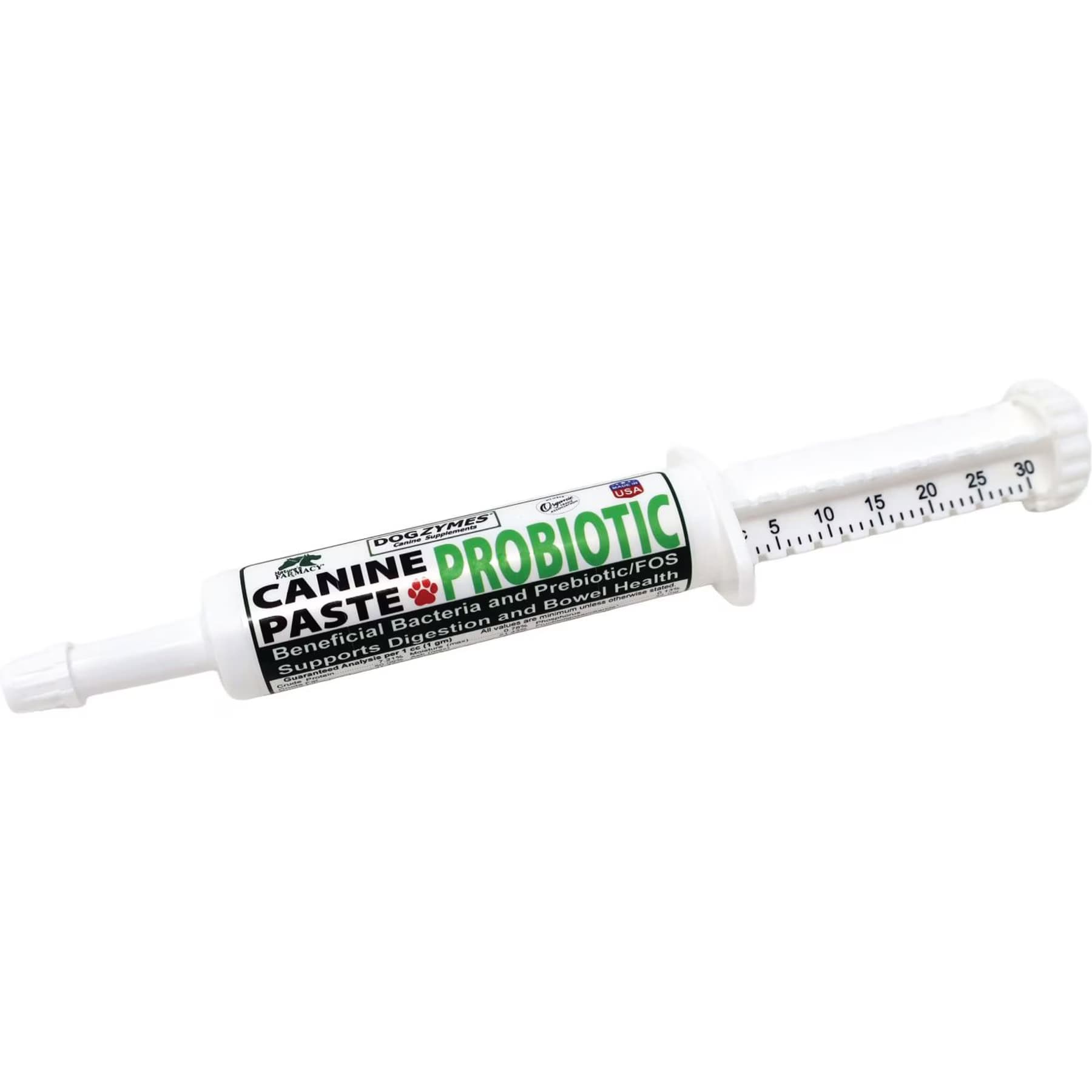 Nature's Farmacy Nature’s Farmacy Dogzymes Probiotic Paste Dog Supplement, 30-cc syringe