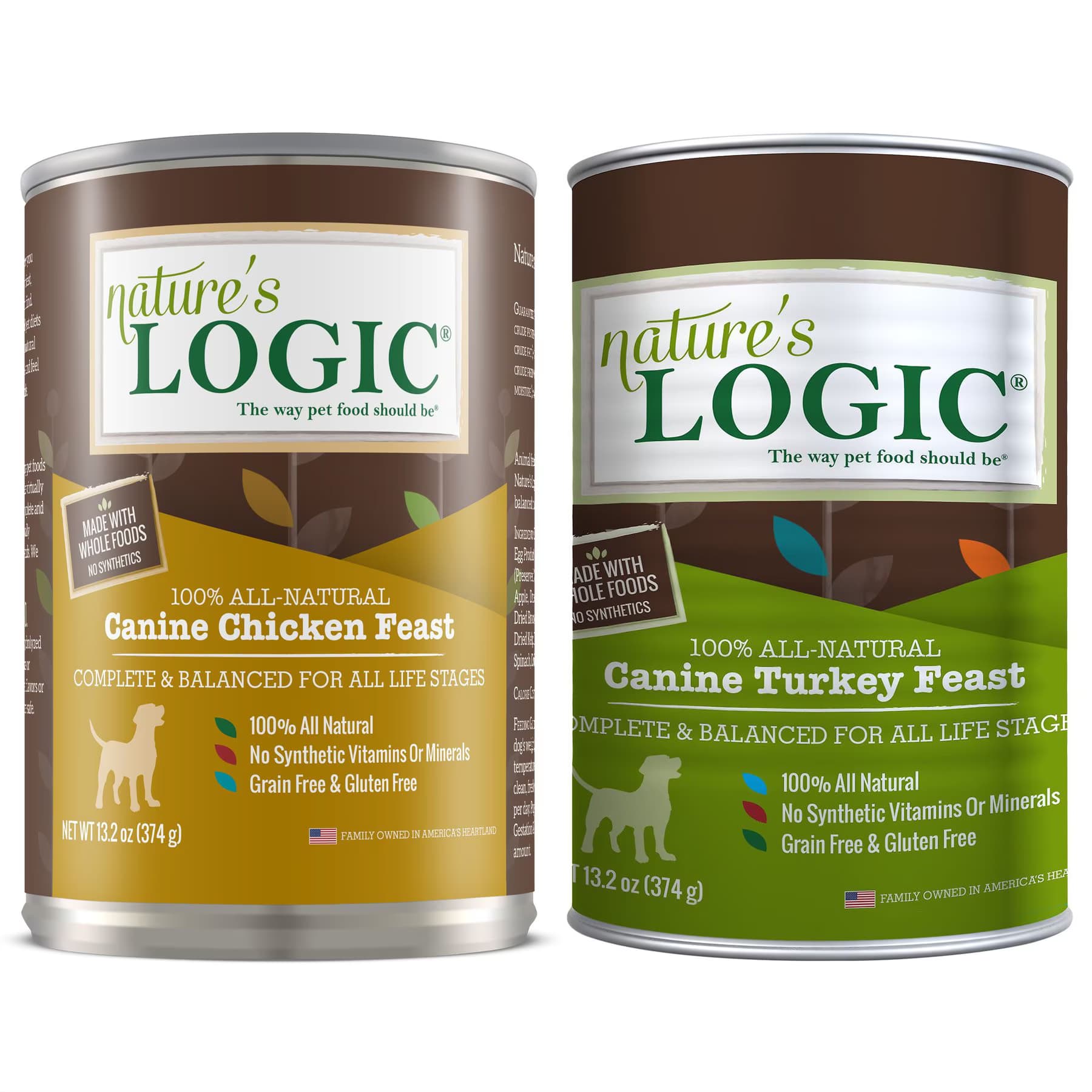Nature's Logic Nature’s Logic Canine Chicken Feast + Turkey Feast Canned Dog Food