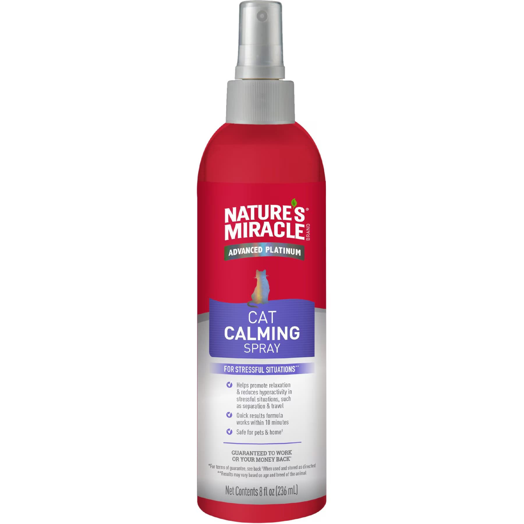 Nature's Miracle Nature’s Miracle Stress-Reducing Formula Cat Calming Spray, 8-fl oz bottle
